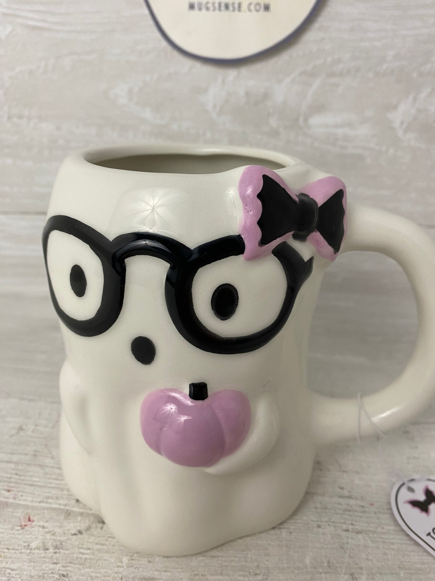 Ghost Girl Mug with Glasses