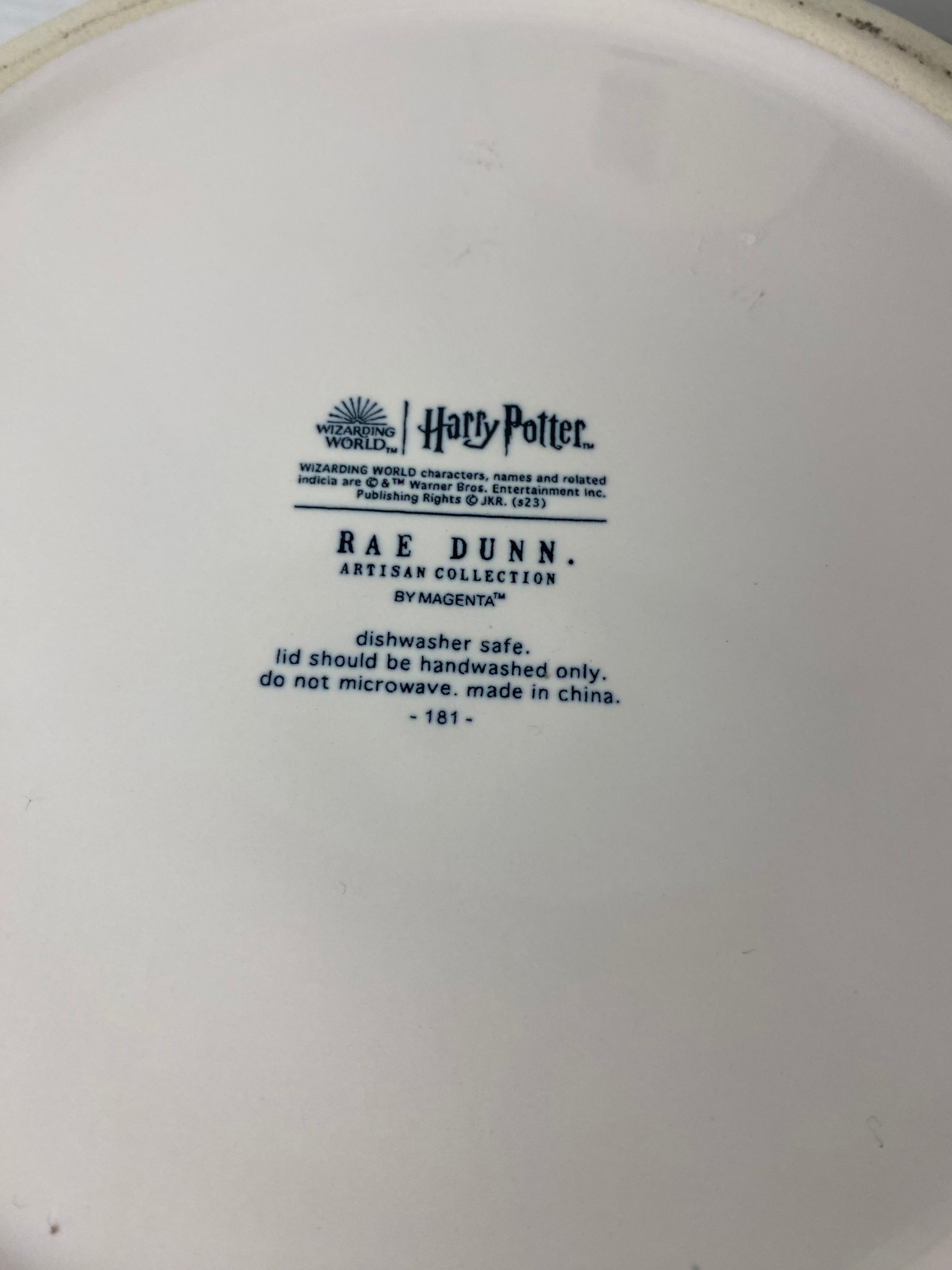 Rae Dunn Harry Potter Canister