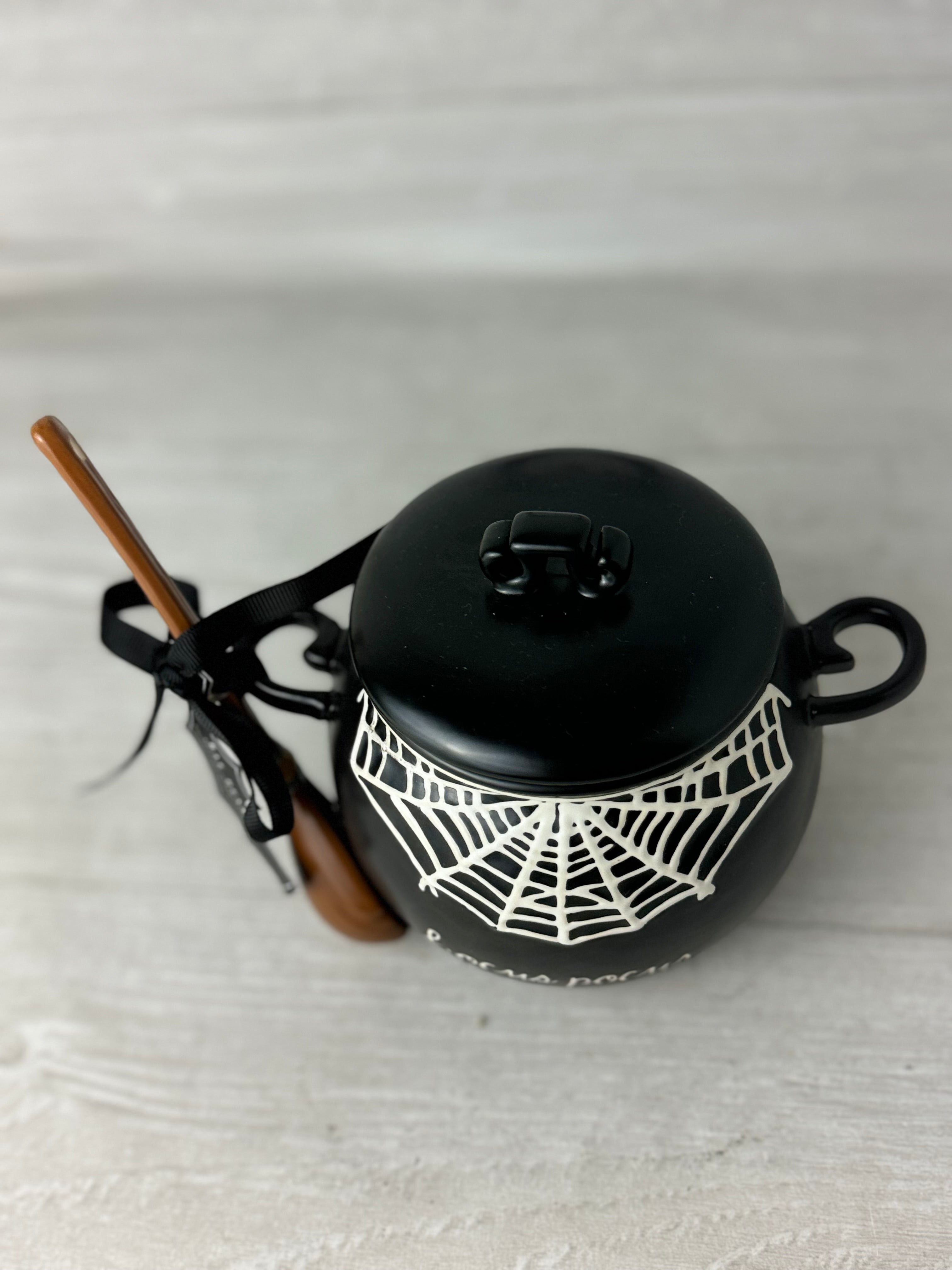 MORE discount BOOS PLEASE Rae Dunn hocus pocus beverage cauldron dispenser