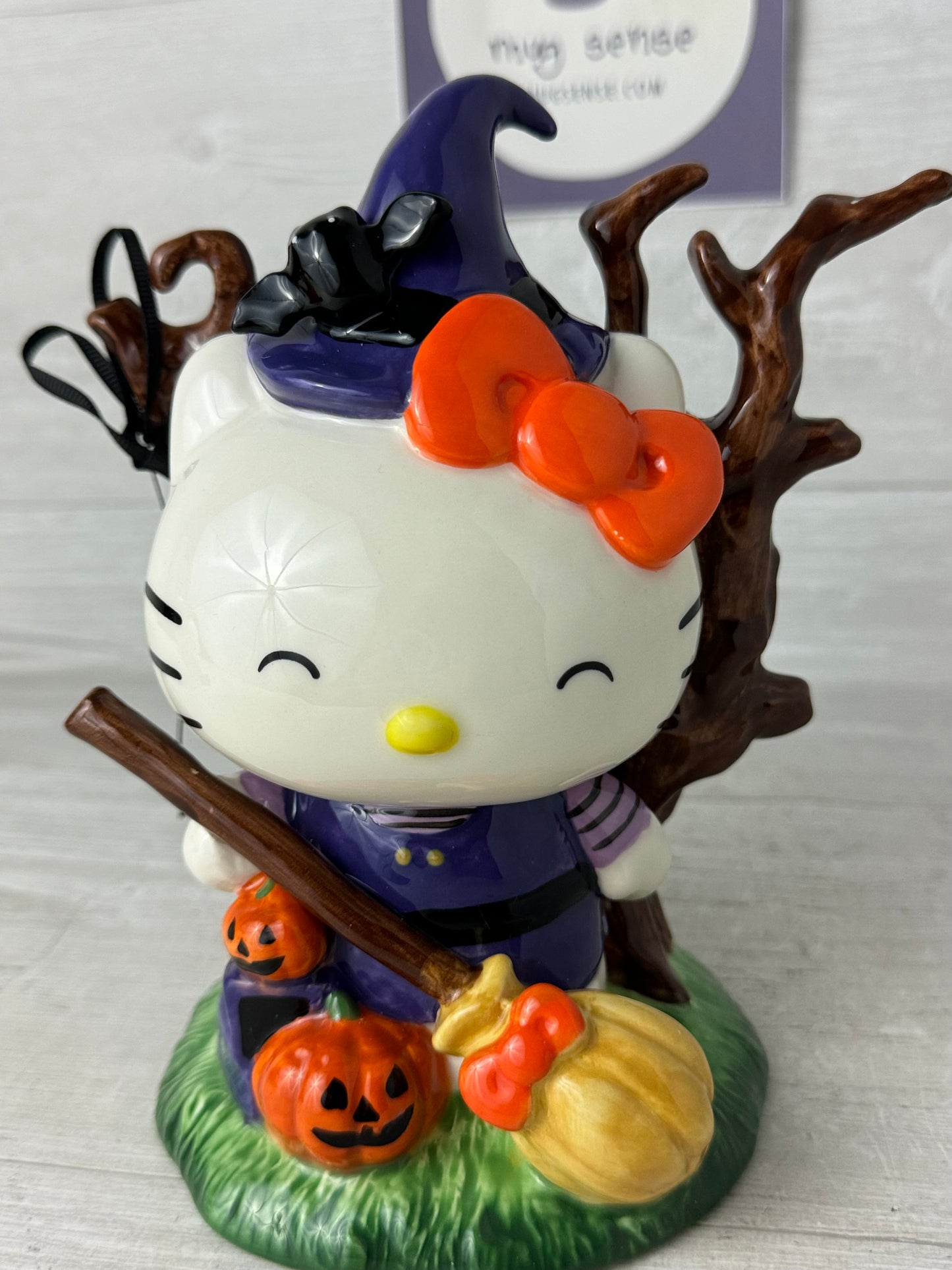 Blue Sky Hello Kitty Witch Figurine