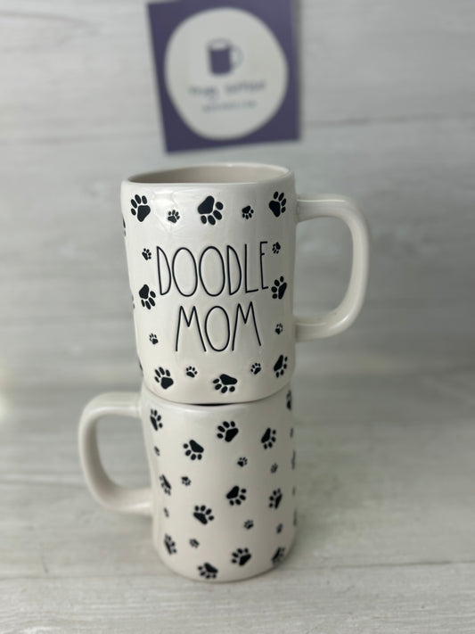 Rae Dunn Doodle Mom Mug