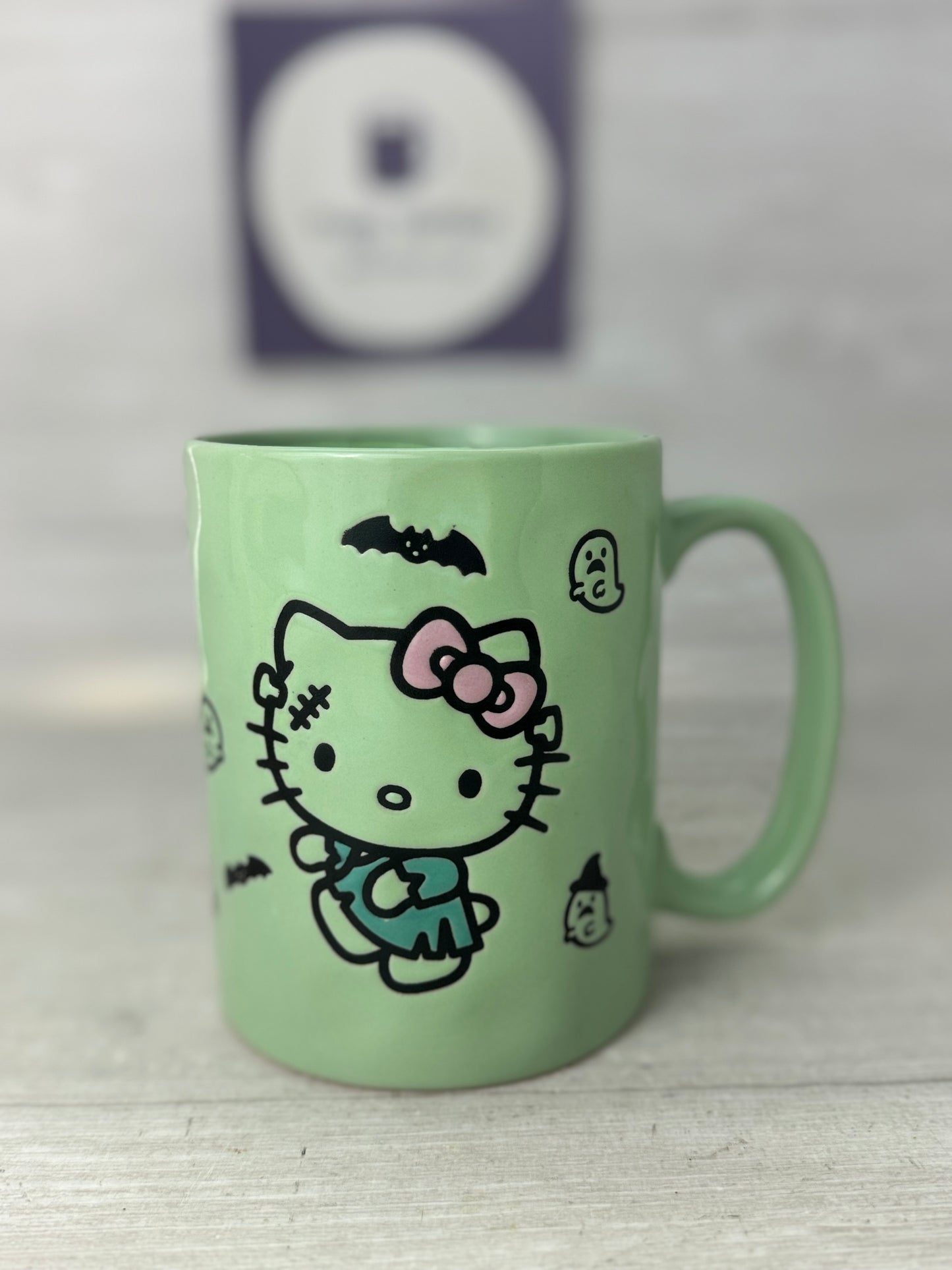 Hello Kitty Halloween Frankenstein Mug