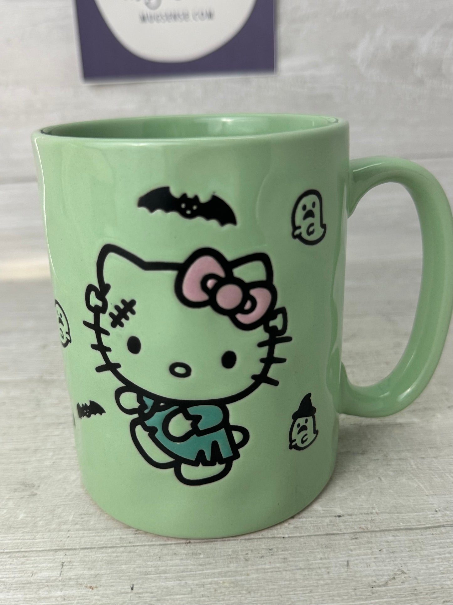 Hello Kitty Halloween Frankenstein Mug