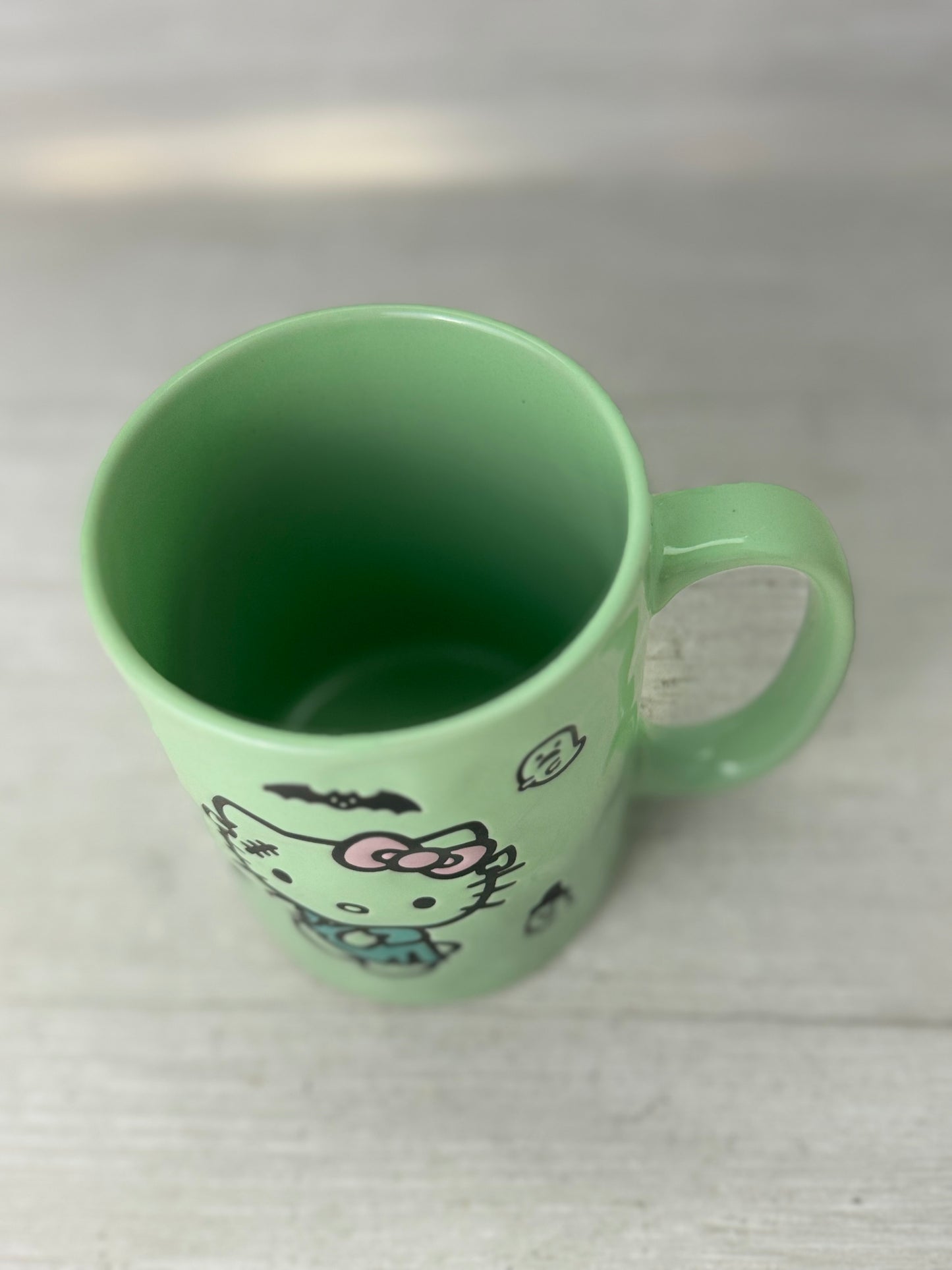 Hello Kitty Halloween Frankenstein Mug