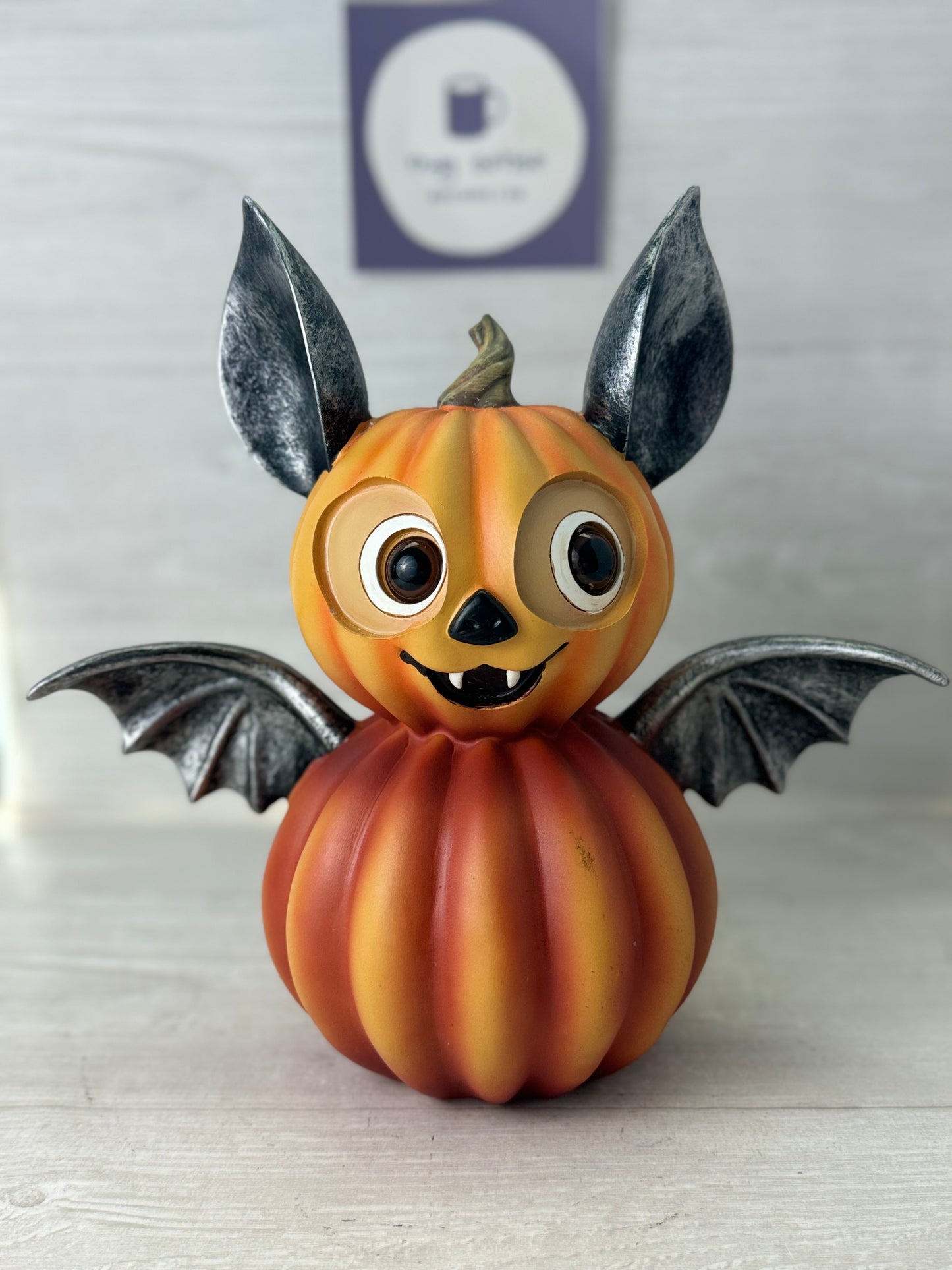 Halloween Pumpkin Bat