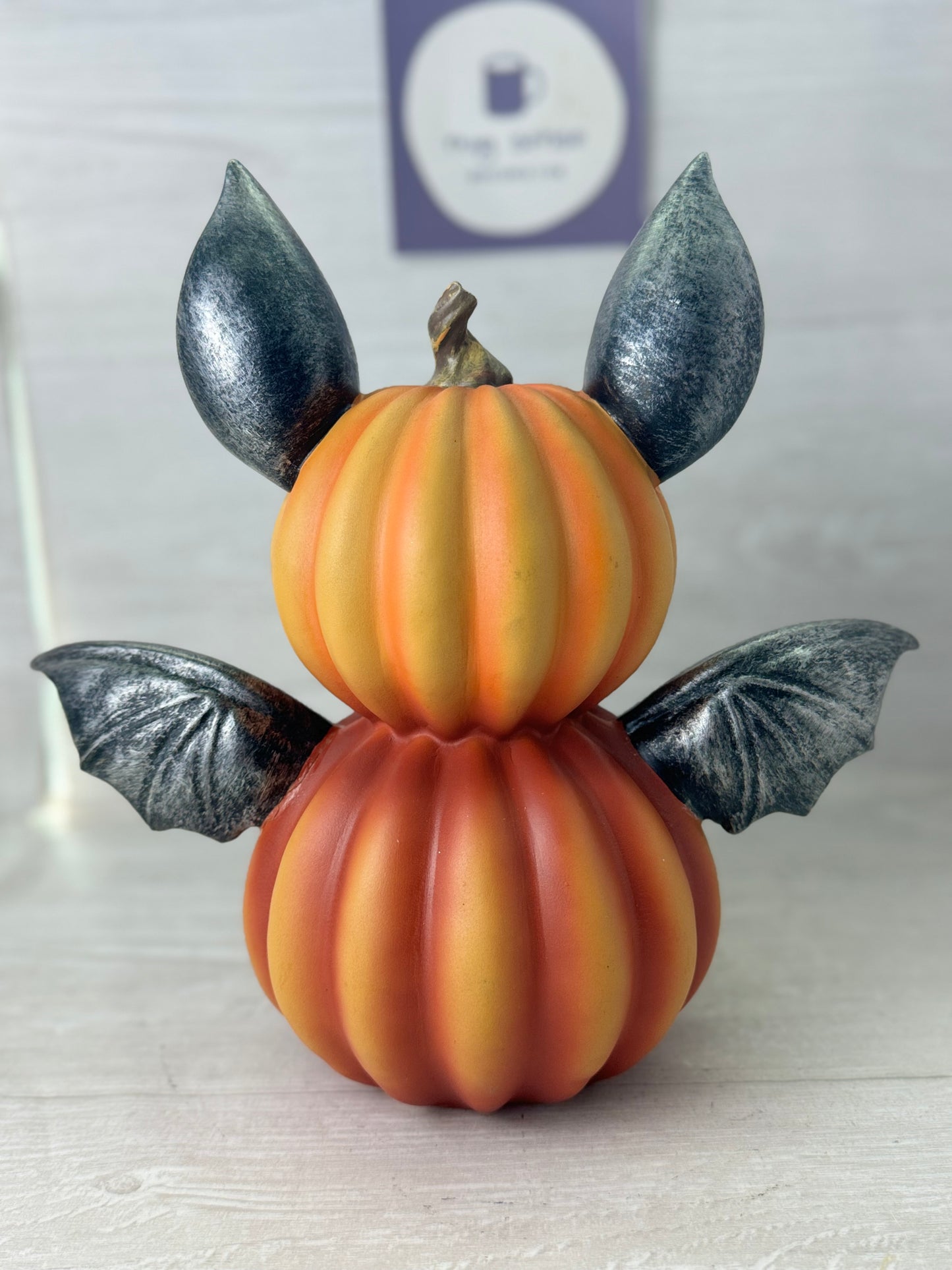 Halloween Pumpkin Bat