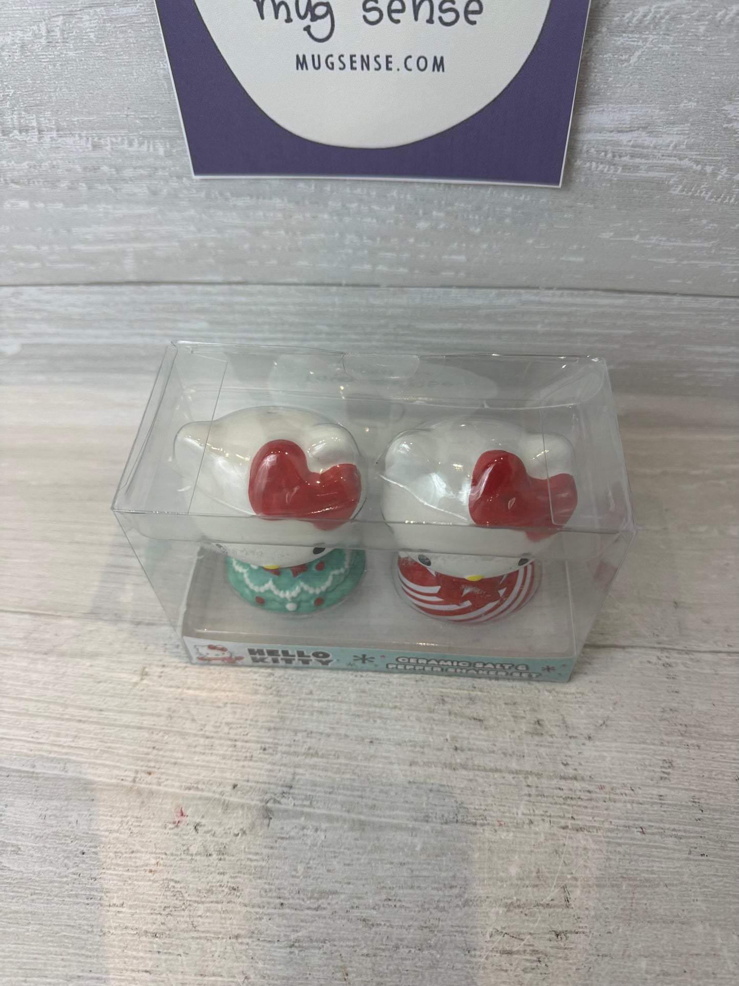 Hello Kitty Christmas Salt & Pepper Shakers