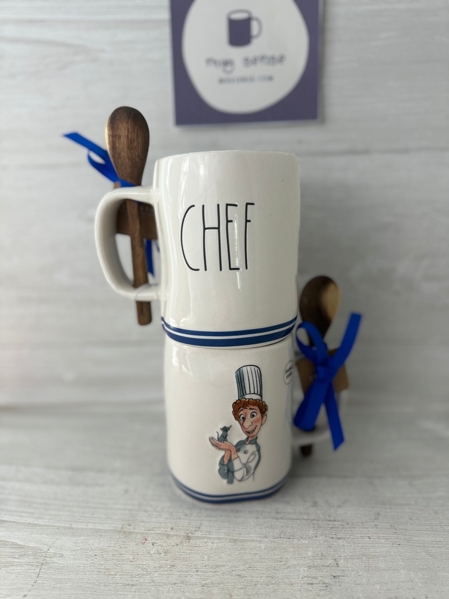 Rae Dunn Disney Chef Mug with Spoon