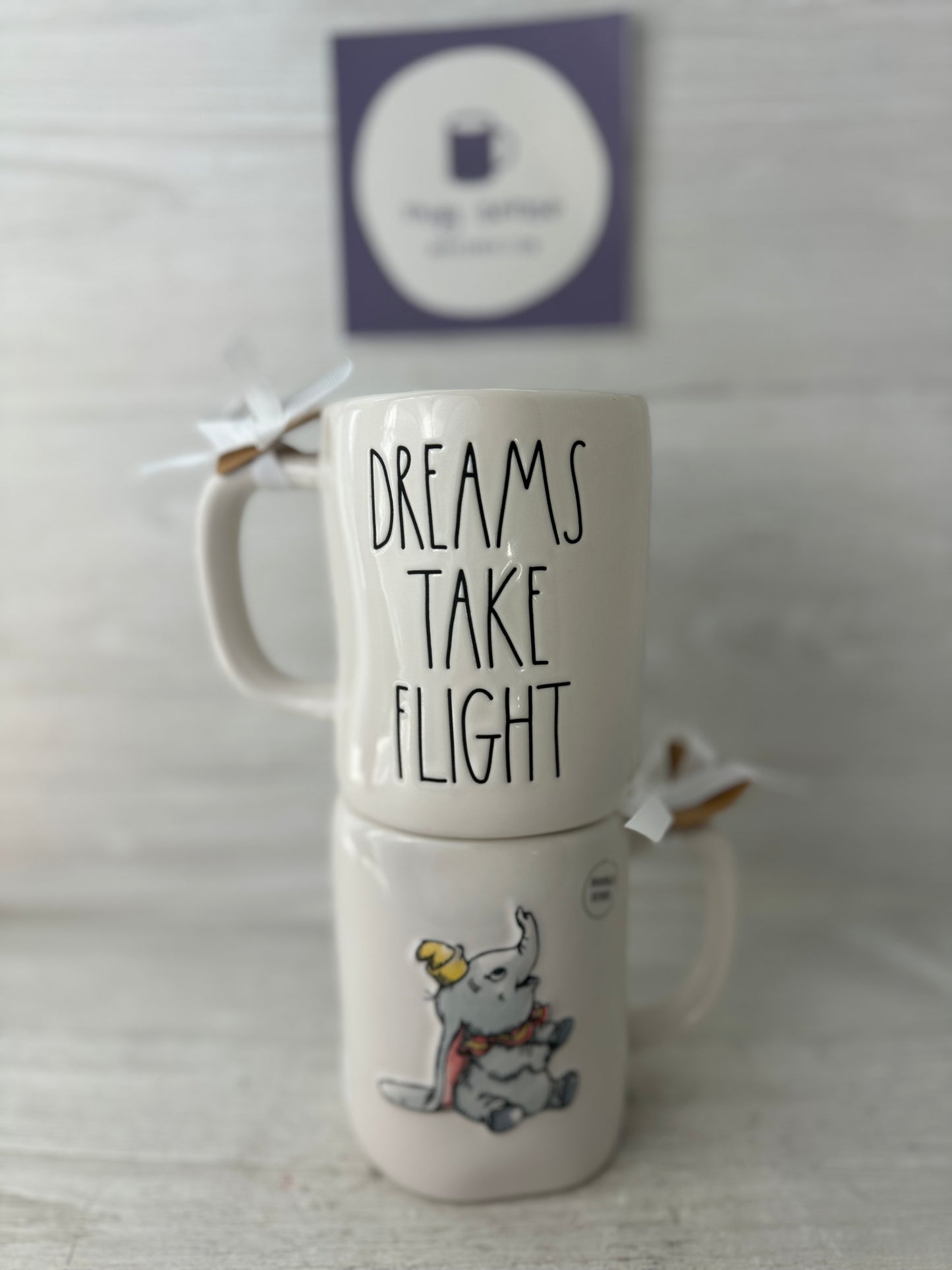 Rae Dunn Disney Dumbo Dreams Take Flight Mug