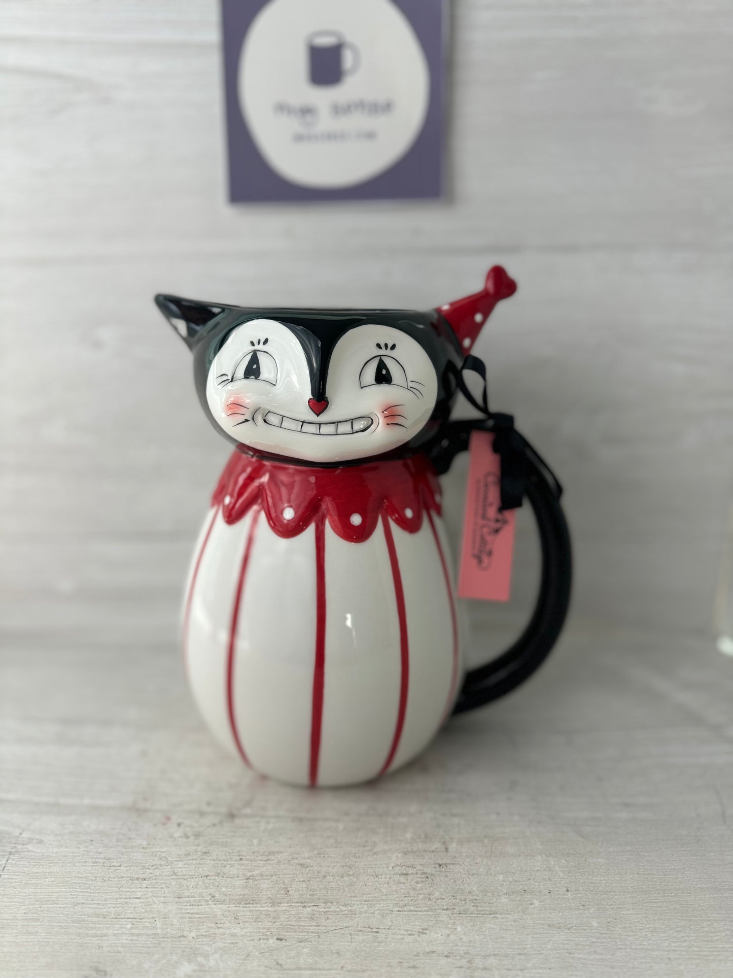 Johanna Parker Smiling Cat Pitcher