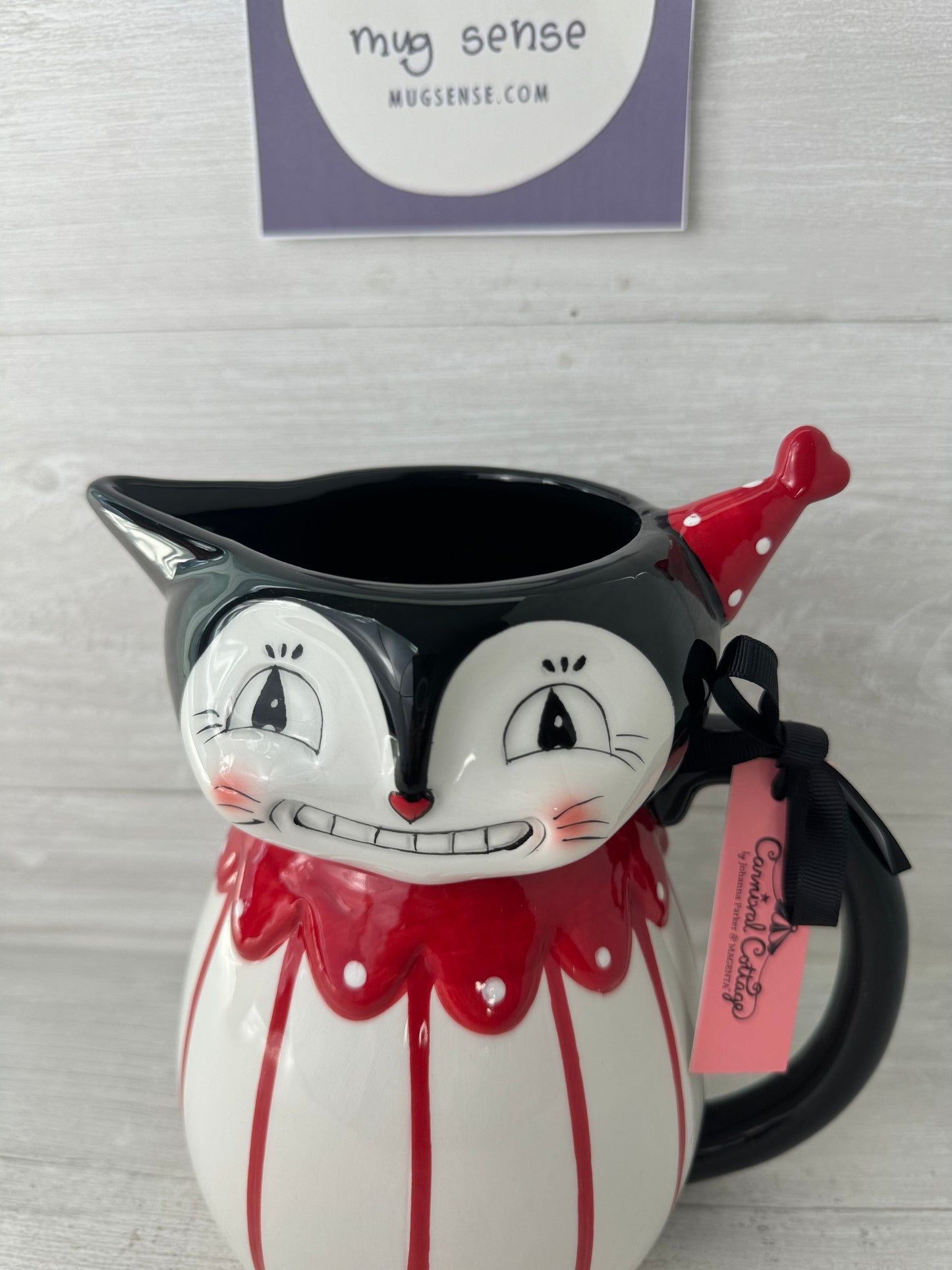 Johanna Parker Smiling Cat Pitcher