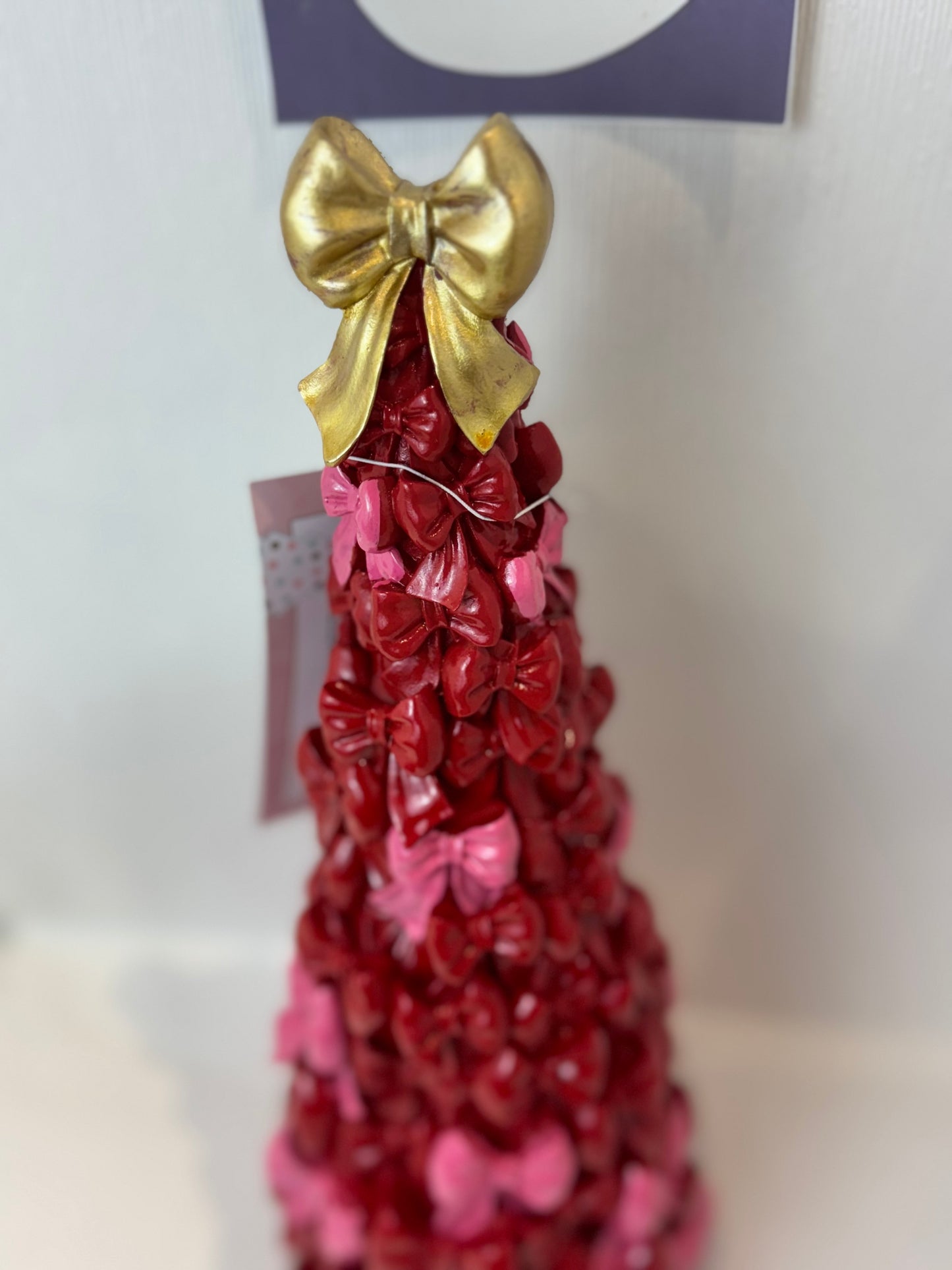 Cupcakes & Cashmere Bow 17" Tree