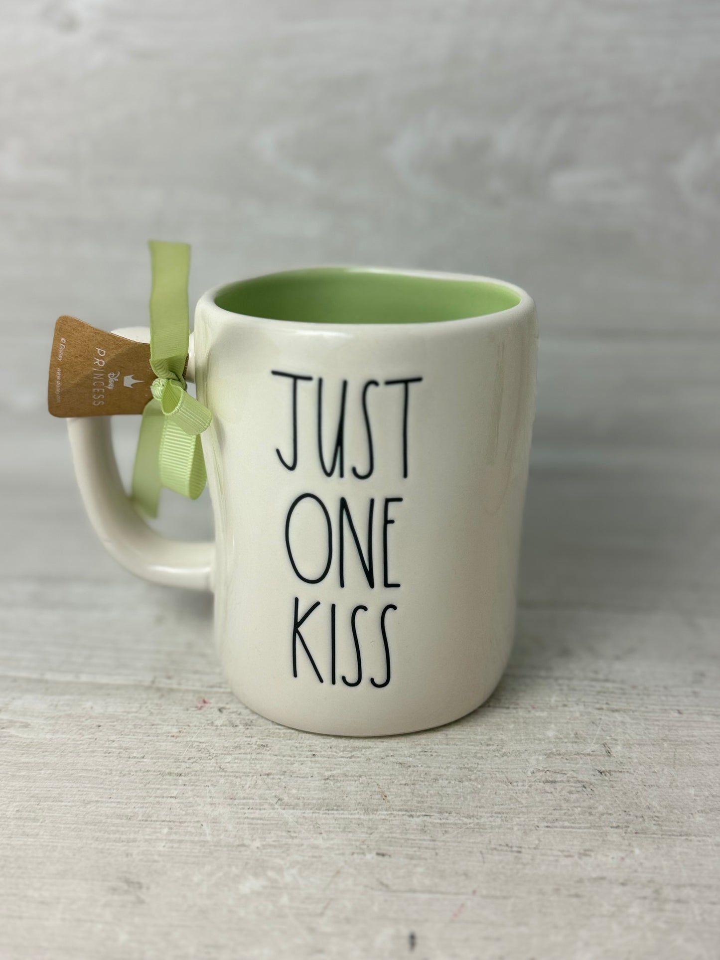 Rae Dunn Disney Just One Kiss Mug