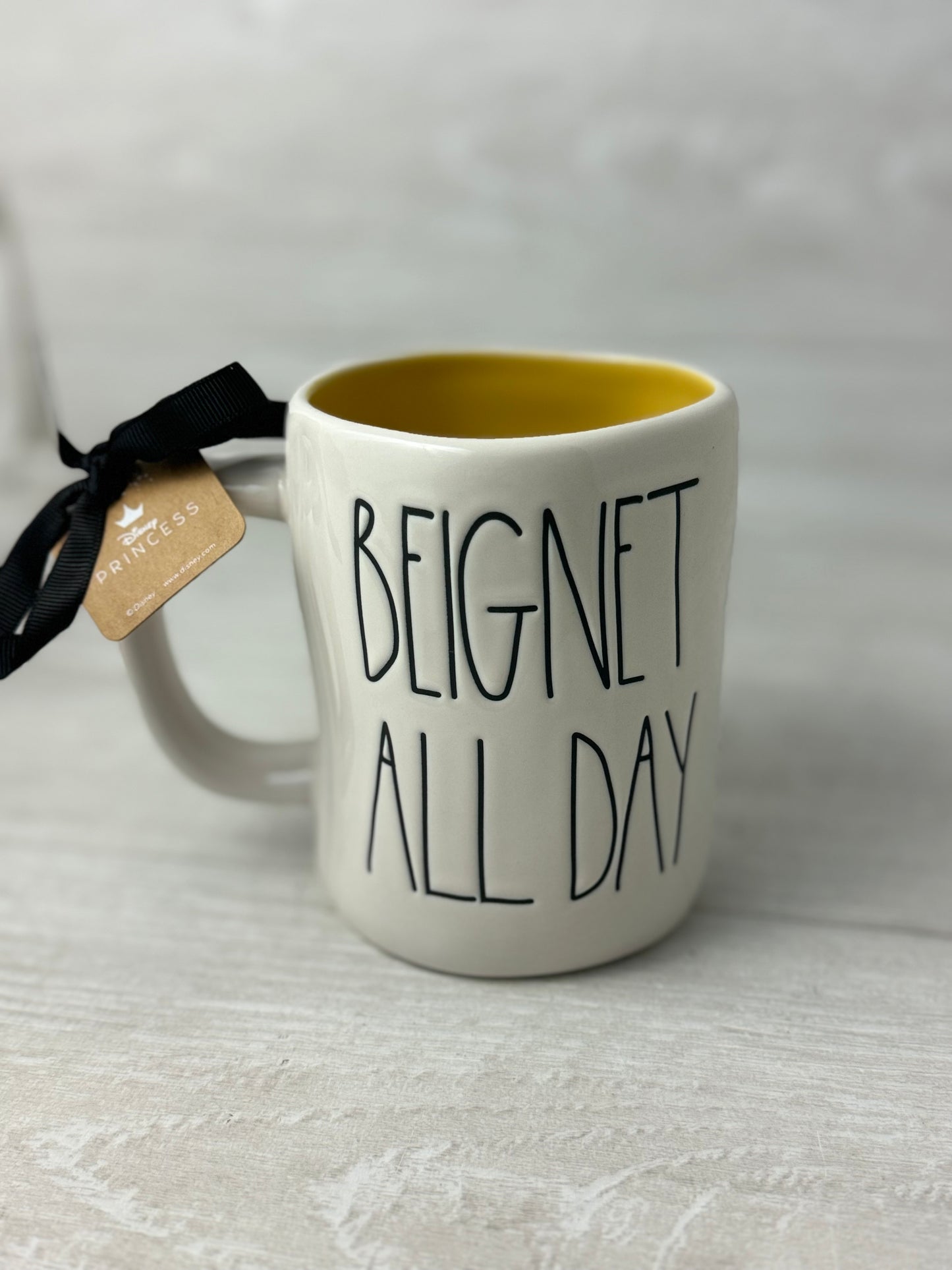 Rae Dunn Disney Beignet All Day Mug