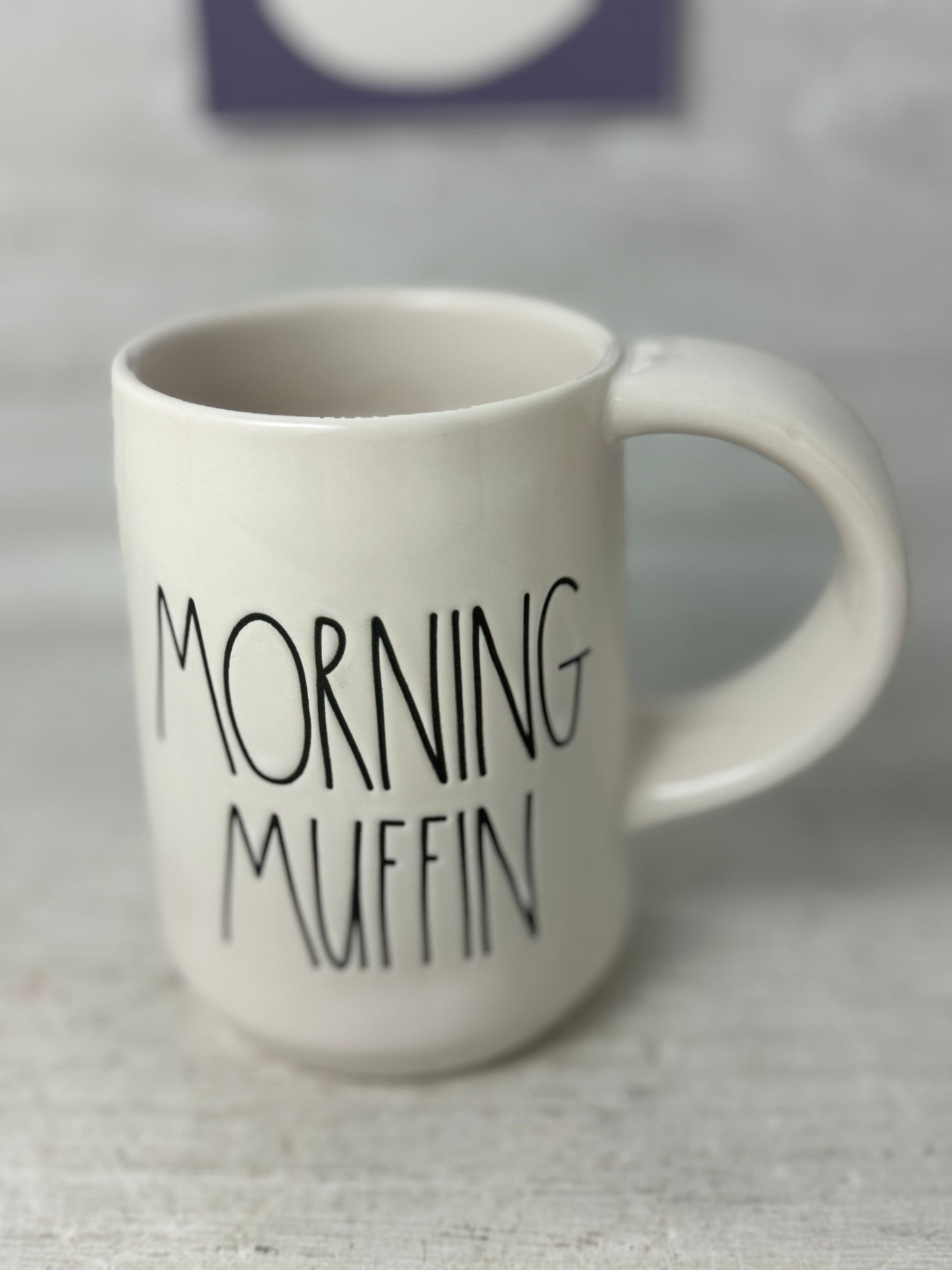 Rae Dunn Morning Muffin Mug (Large Handle)