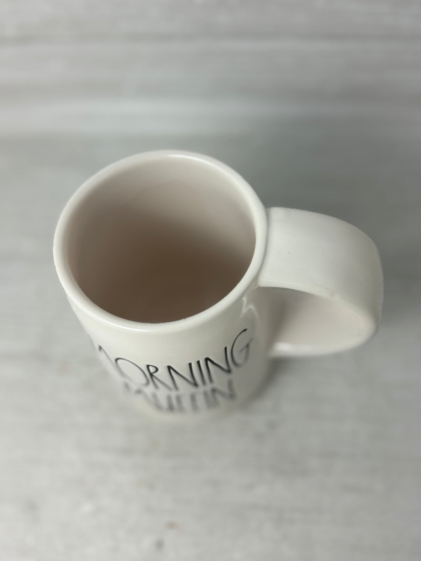 Rae Dunn Morning Muffin Mug (Large Handle)