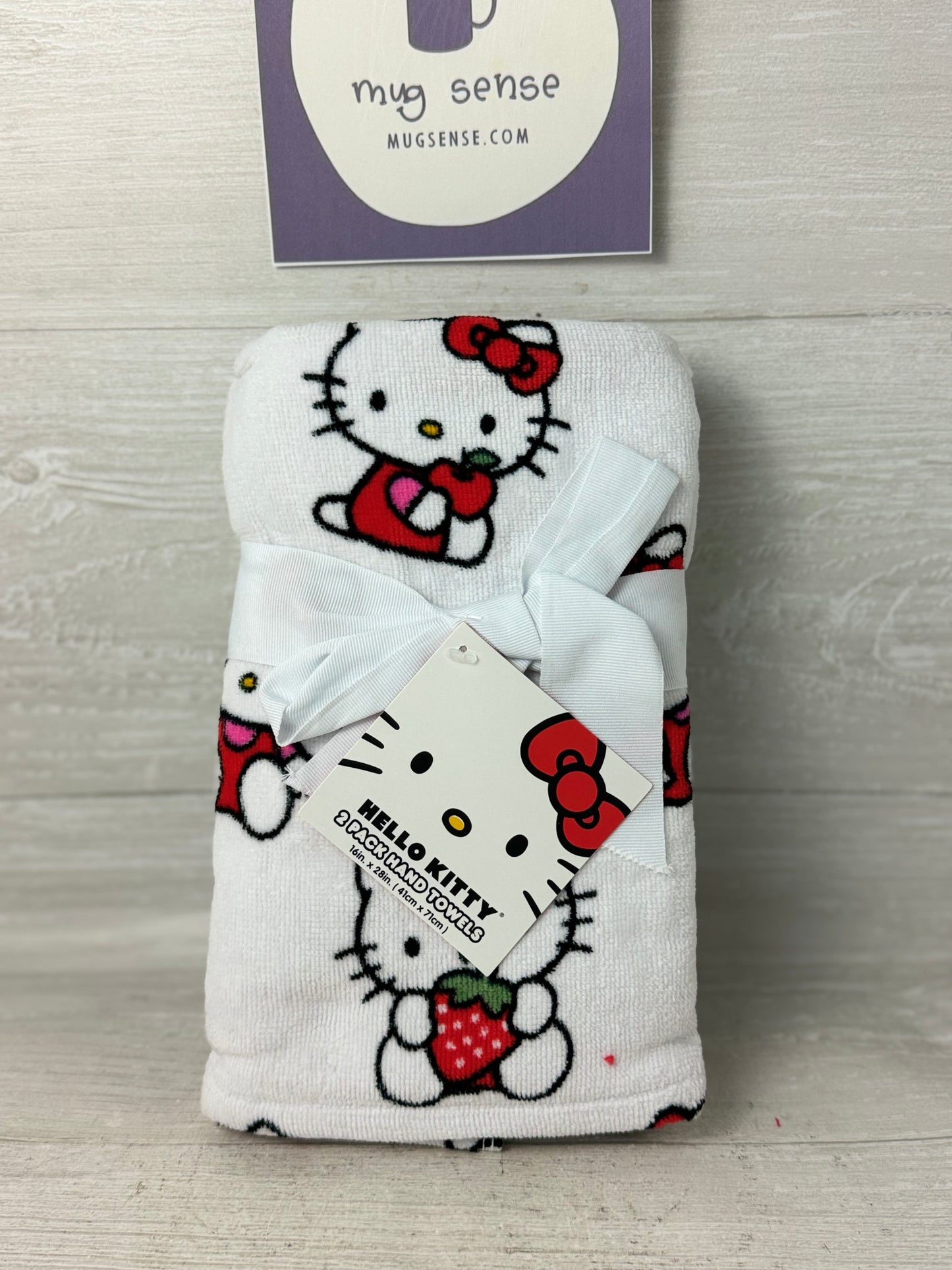 Hello Kitty Strawberry Hand Towels