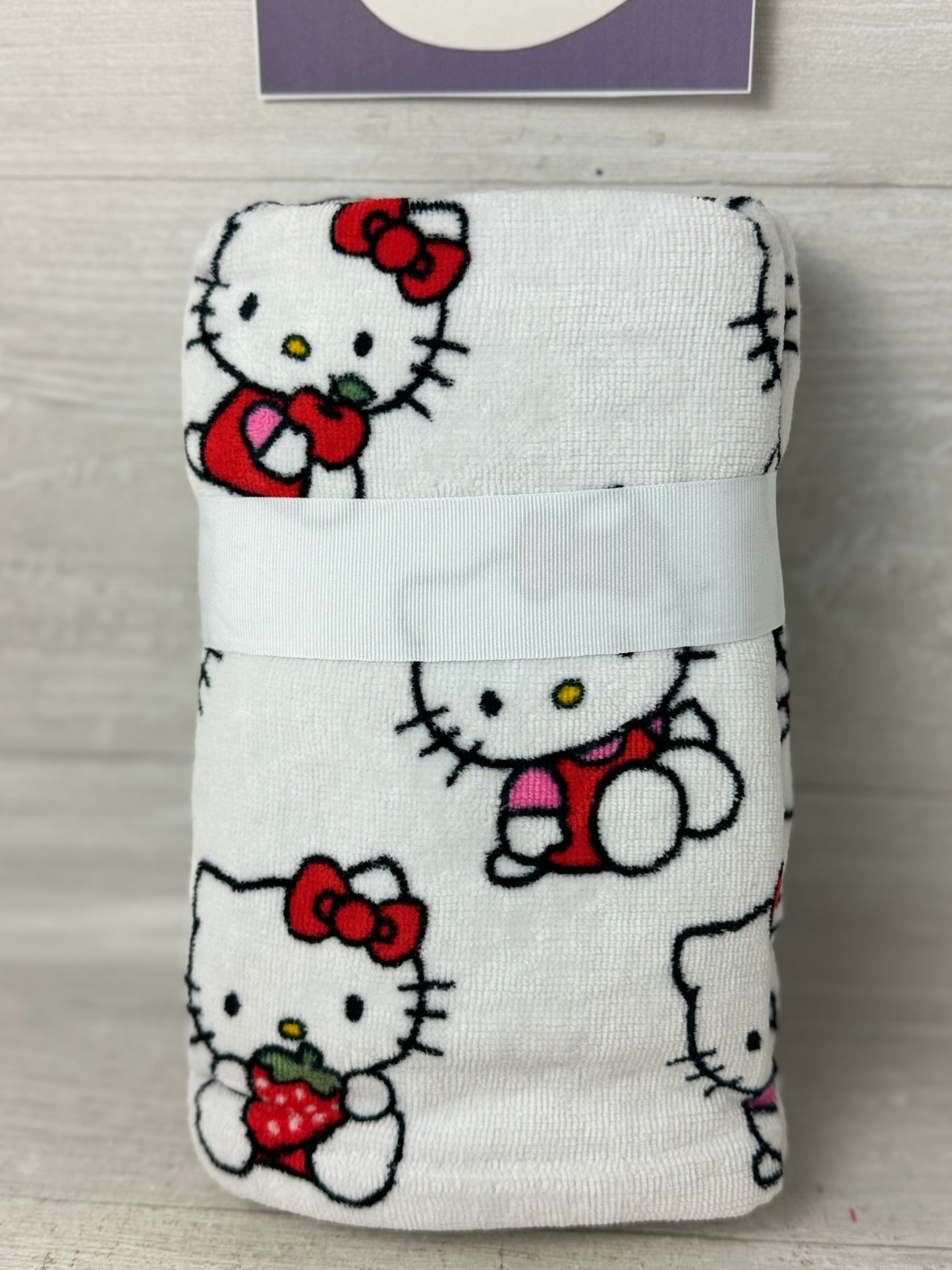 Hello Kitty Strawberry Hand Towels