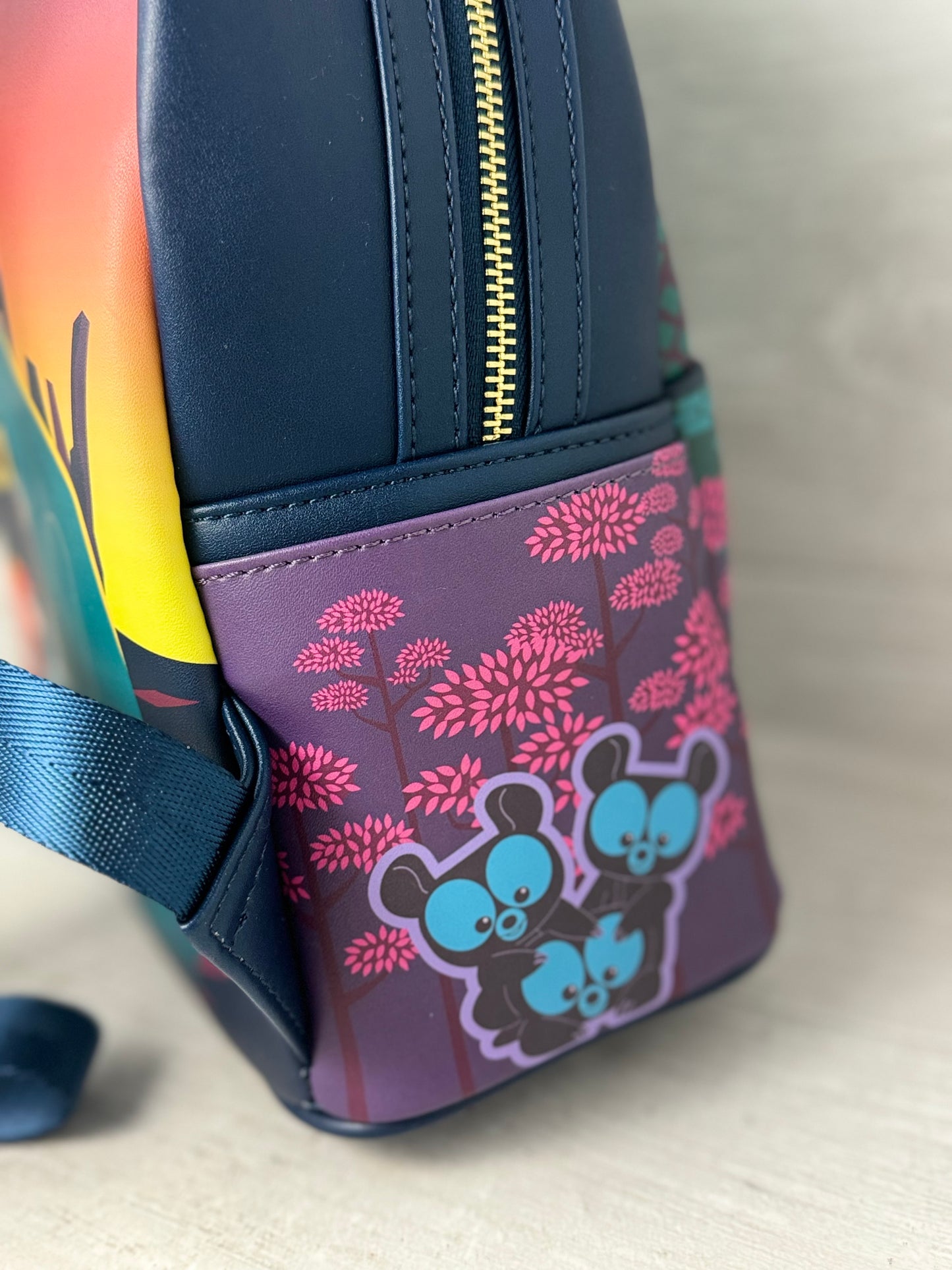 Disney LoungeFly Brave Mini Backpack & Wallet Set