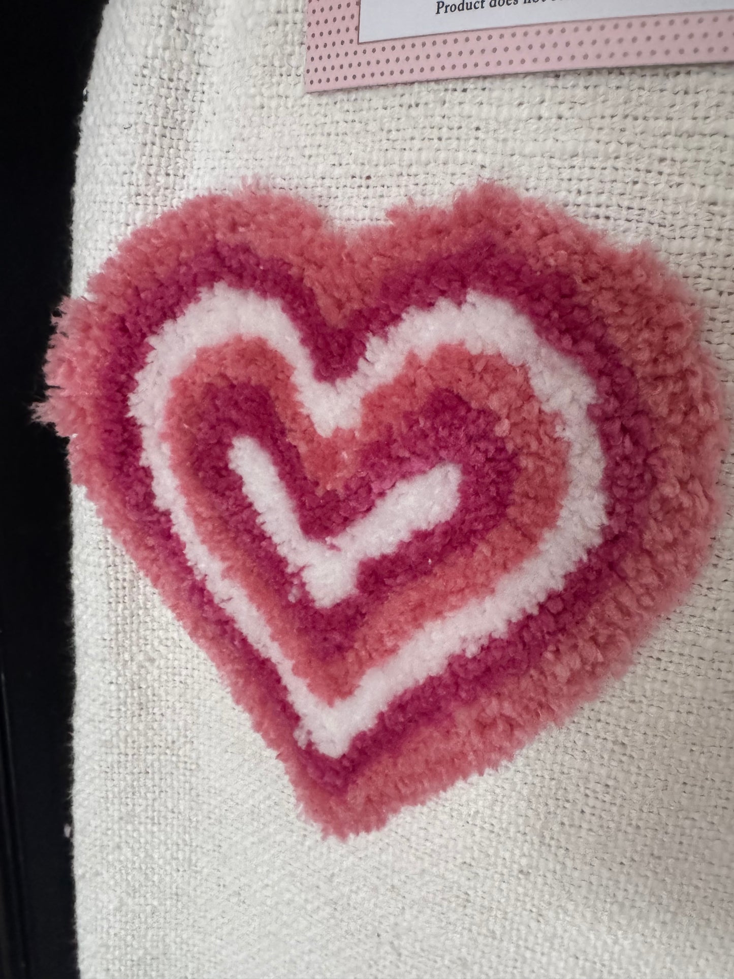 Rachel Zoe Heart Throw Blanket