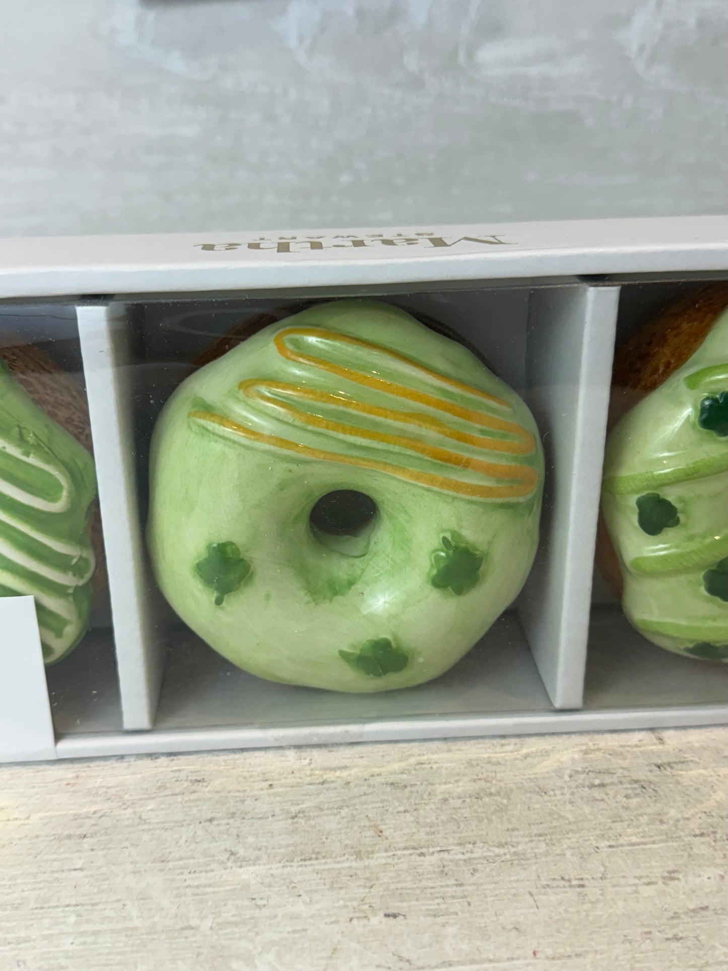 Martha Stewart St. Patrick's Day Donuts