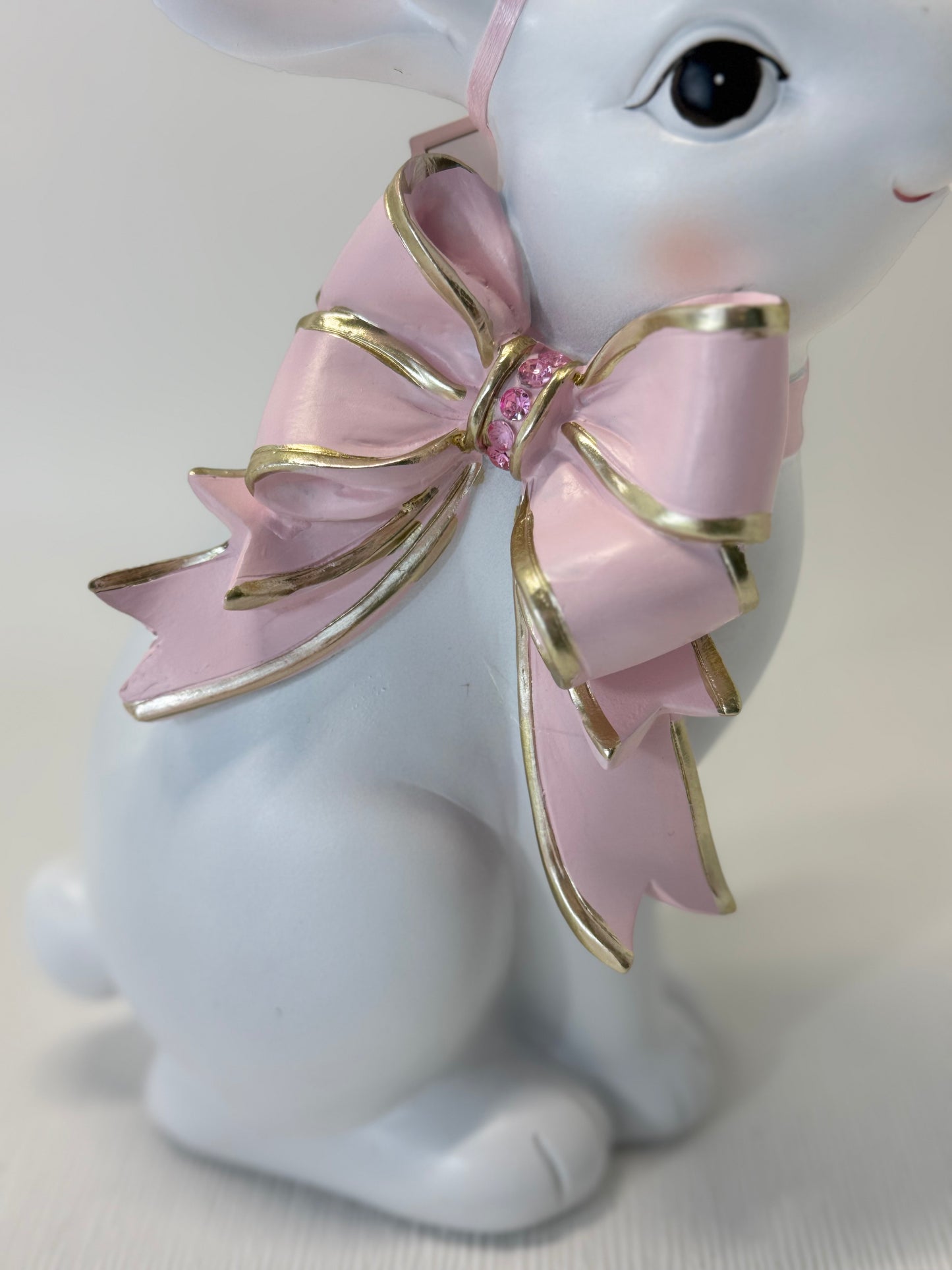 Cupcakes & Cashmere Medium Bow Easter Bunny