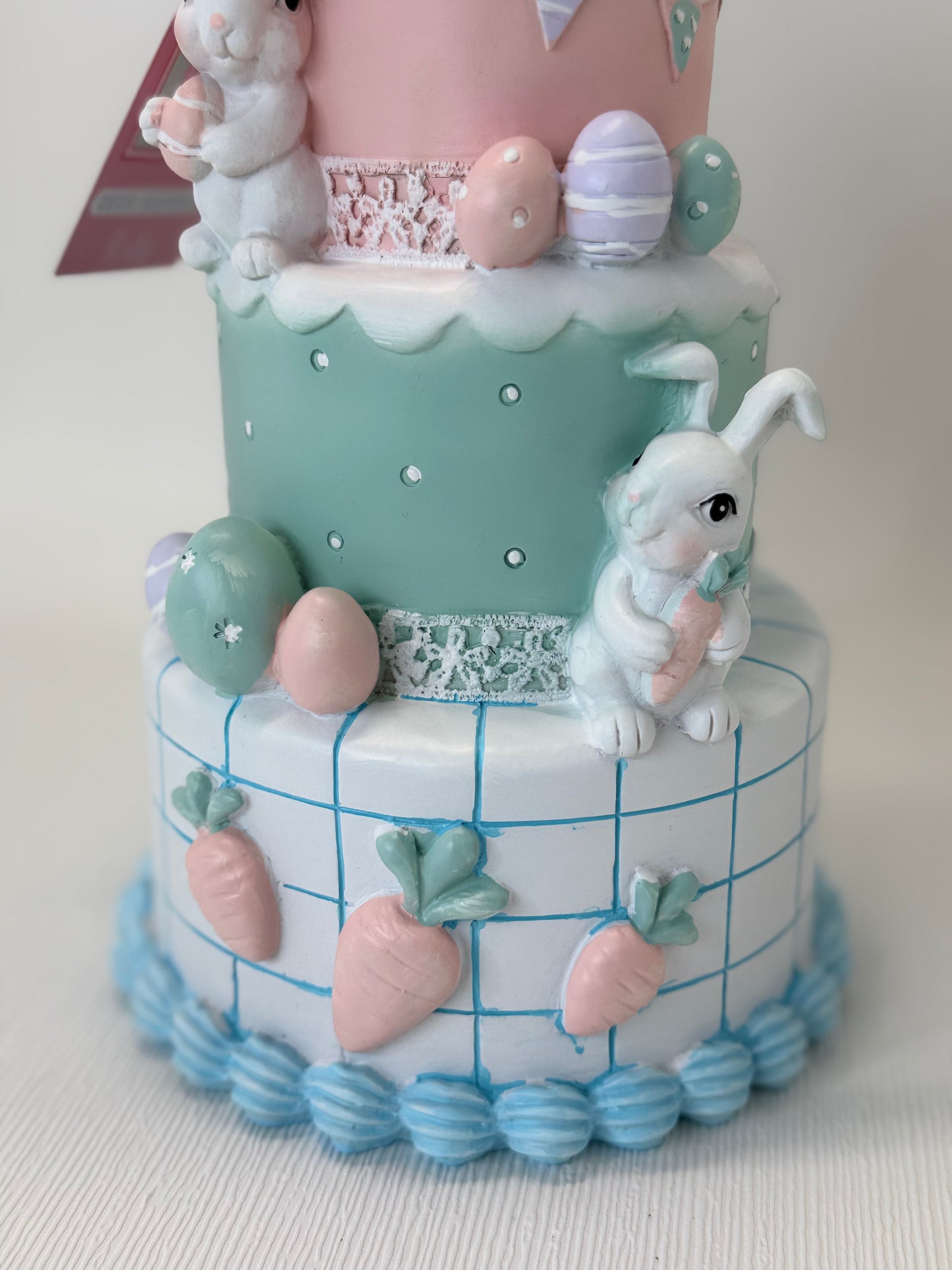 Sweet Treats Bunny Tiered Cake Decor