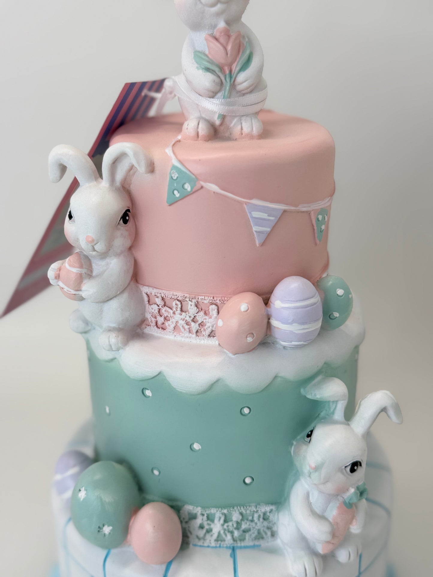 Sweet Treats Bunny Tiered Cake Decor