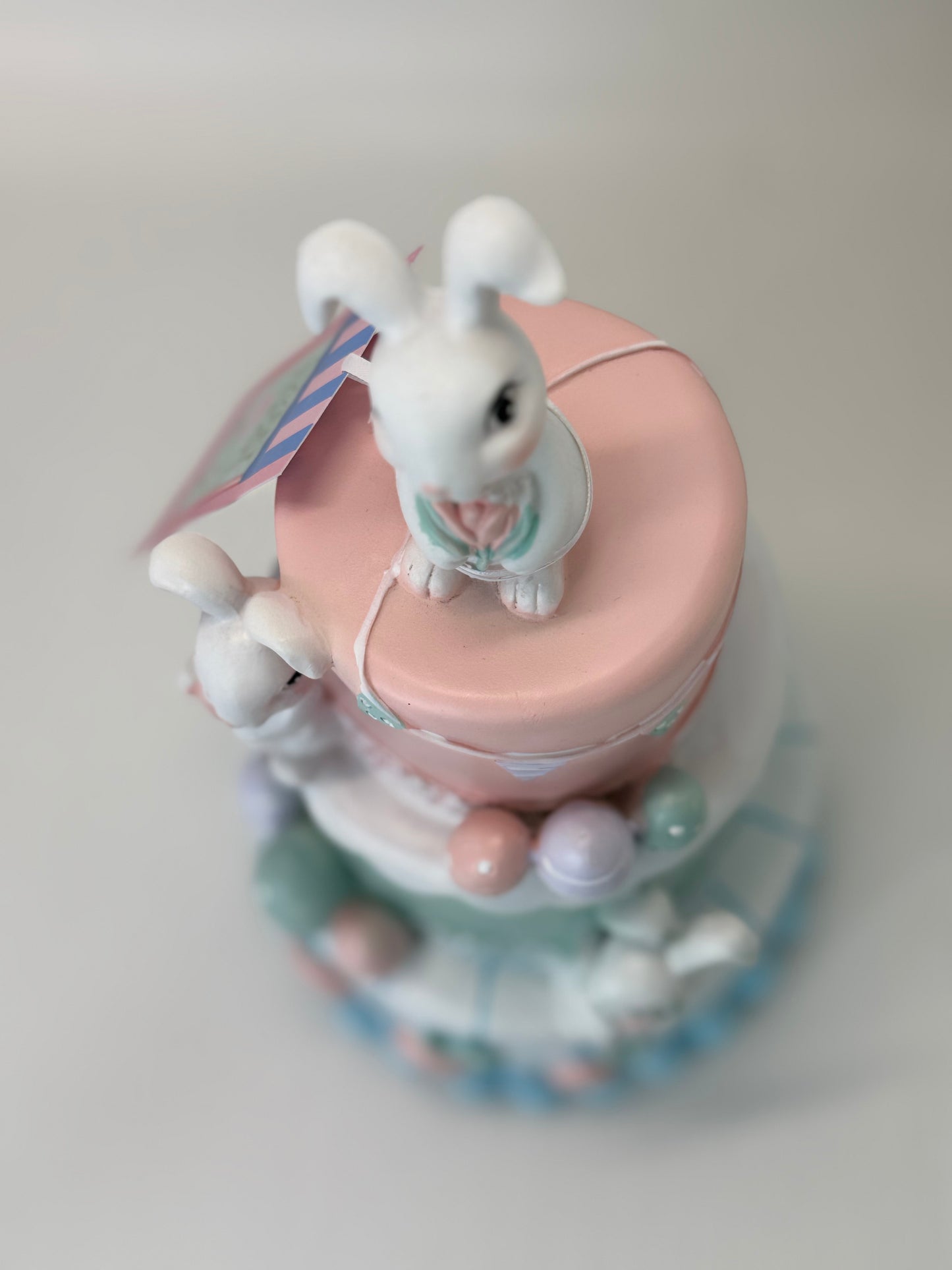 Sweet Treats Bunny Tiered Cake Decor