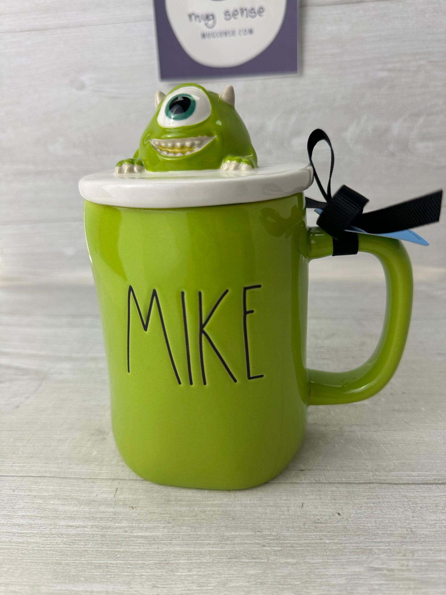 Rae Dunn Monsters Inc Mike Topper Mug