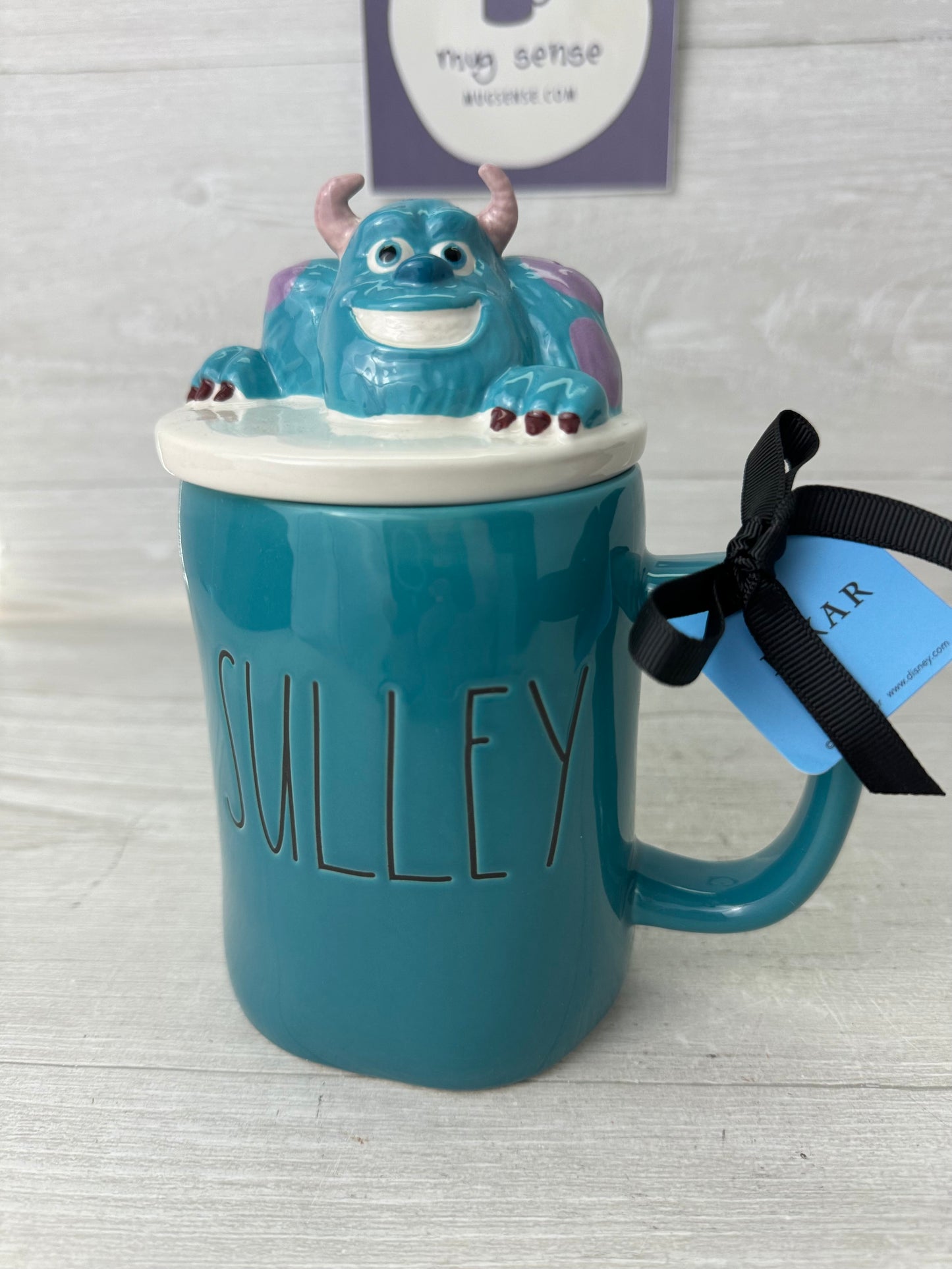 Rae Dunn Monsters Inc Sully Topper Mug