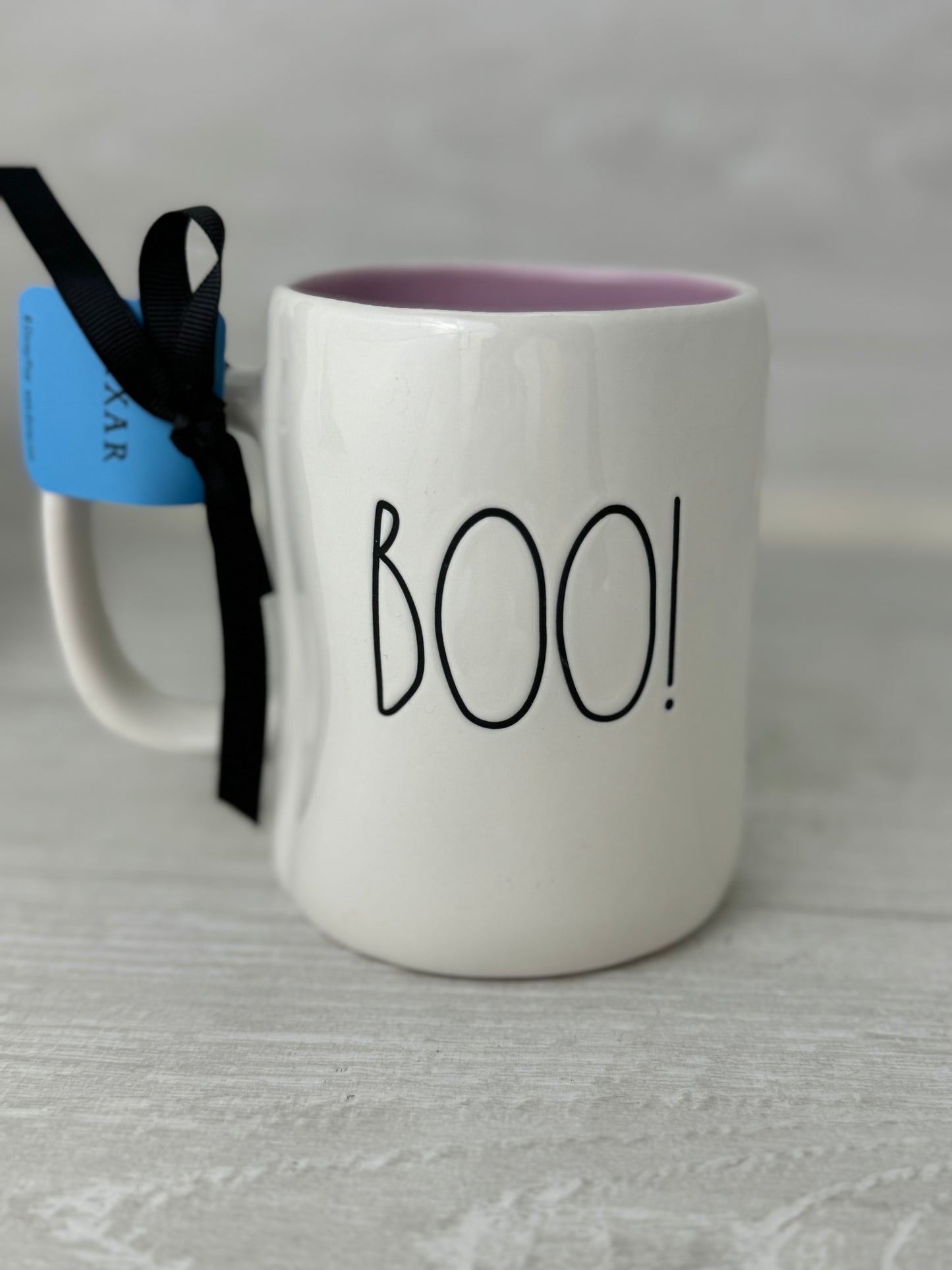 Rae Dunn Monsters Inc. BOO Mug (Violet)