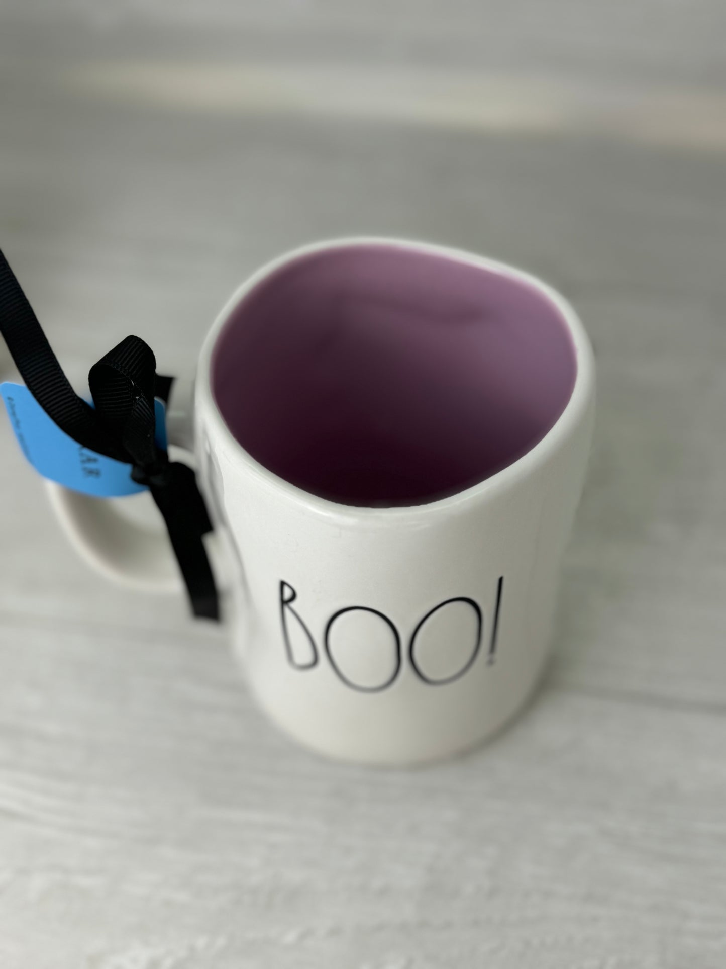 Rae Dunn Monsters Inc. BOO Mug (Violet)