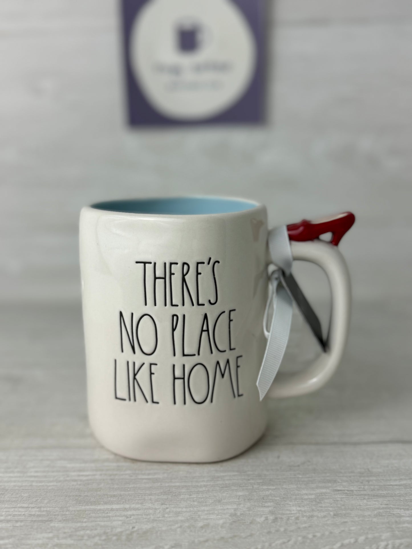 Rae Dunn There's No Place Like Home Mug (Slippers On Handle)