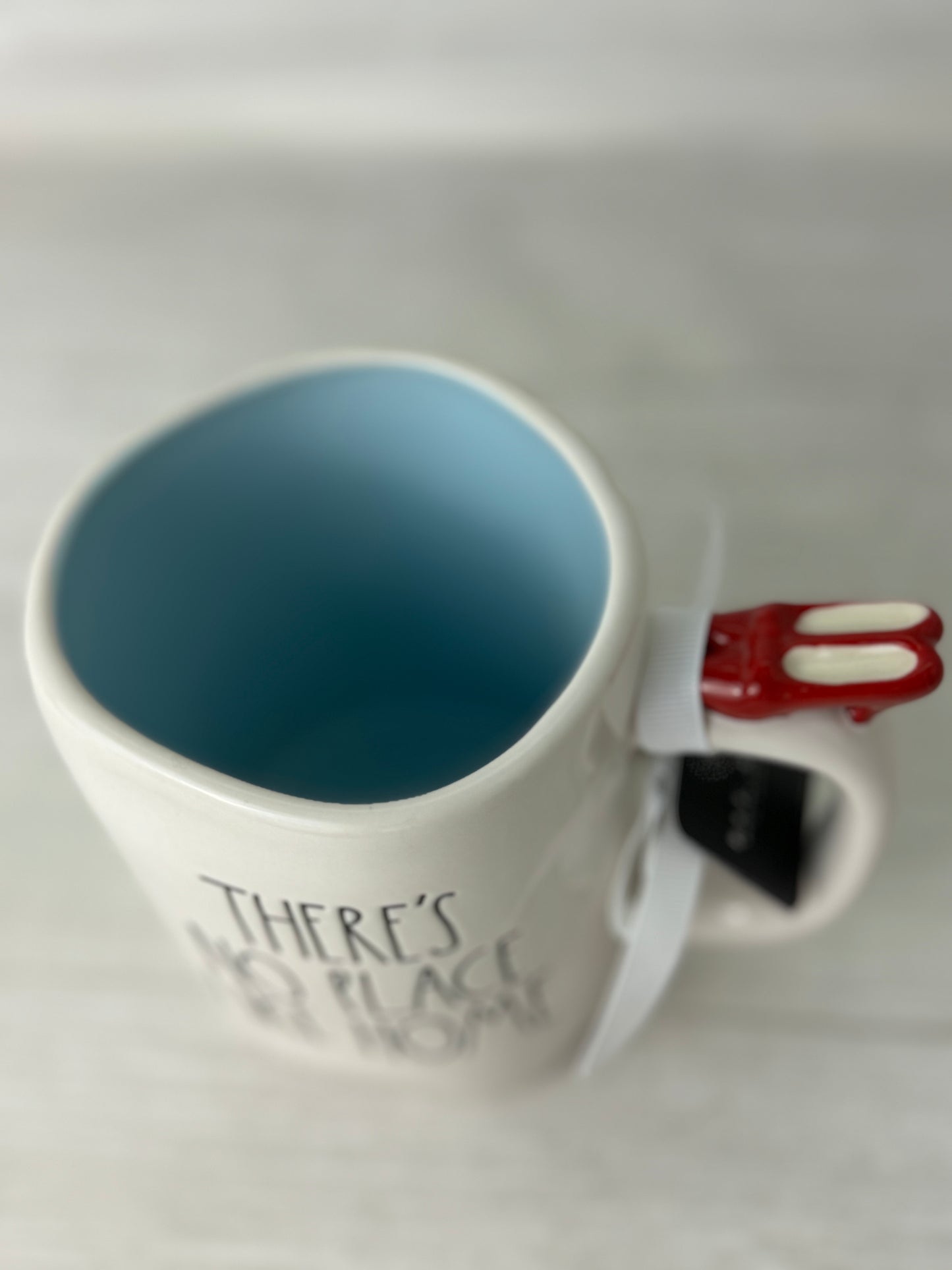 Rae Dunn There's No Place Like Home Mug (Slippers On Handle)