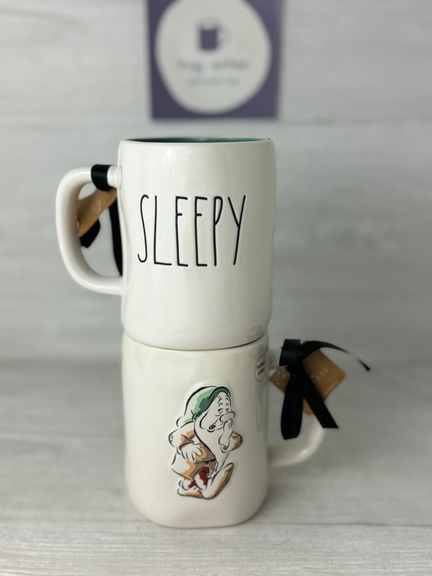 Rae Dunn Snow White "Sleepy" Mug