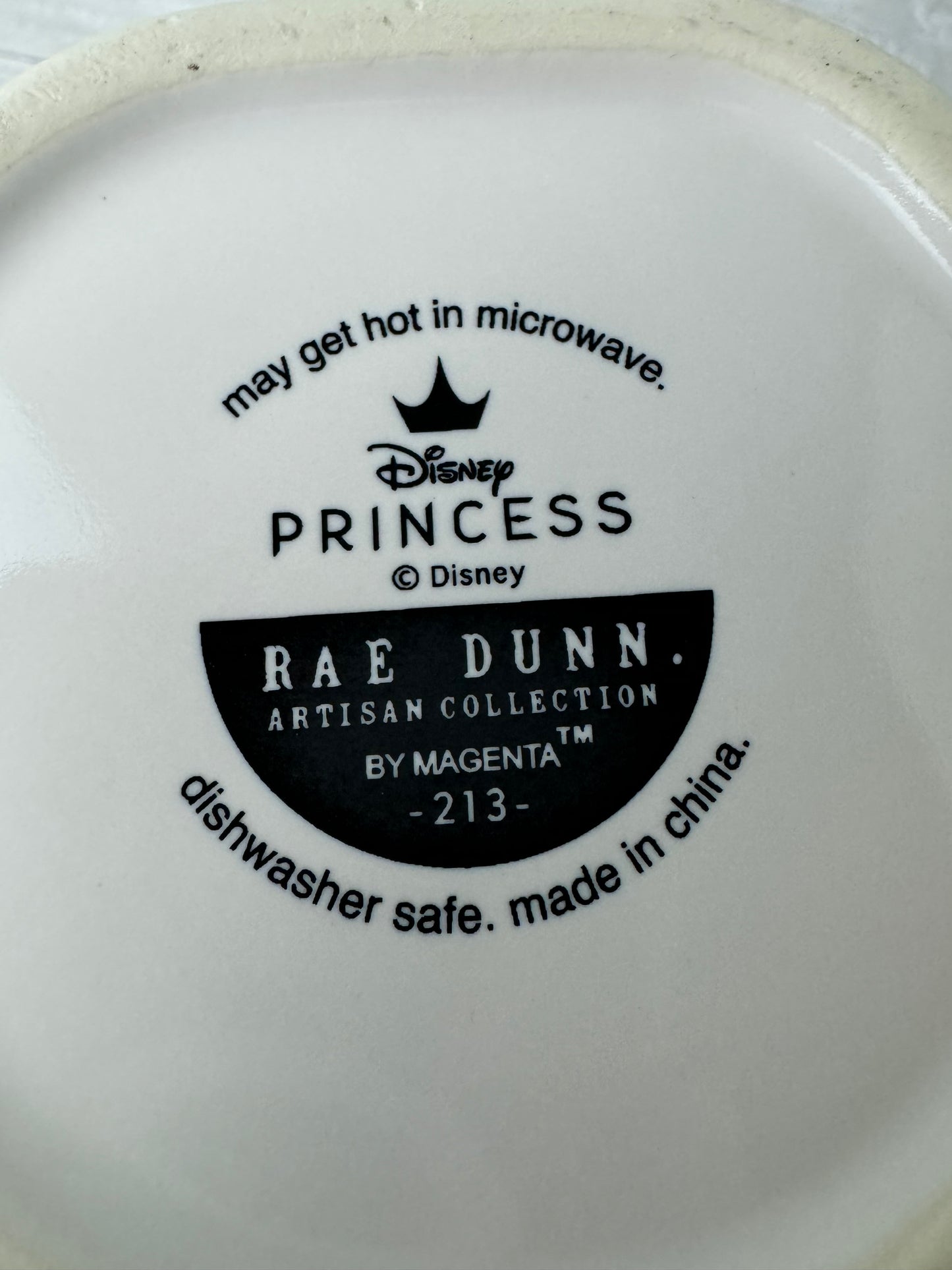 Rae Dunn Snow White "Sleepy" Mug