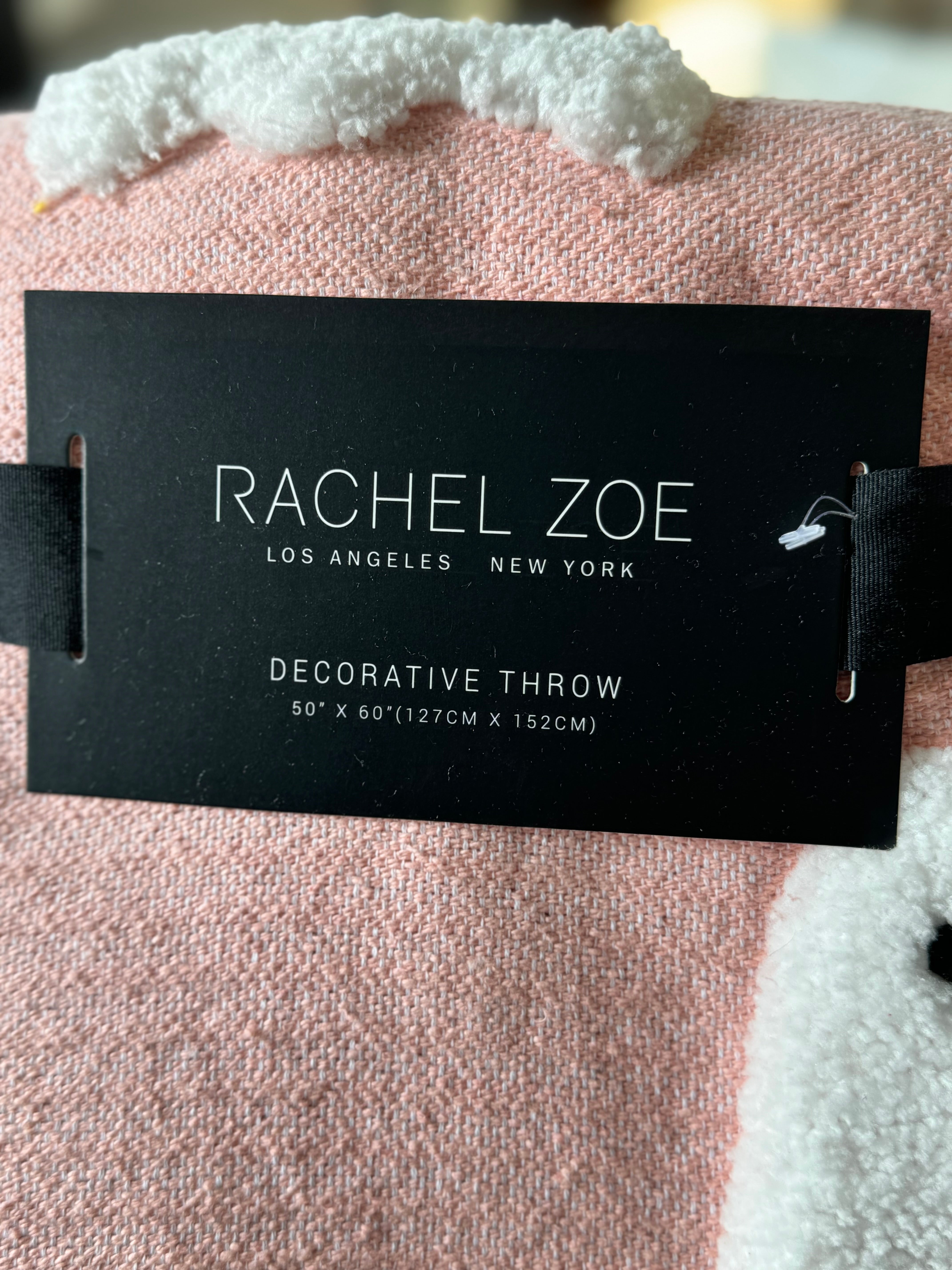 Rachel newest Zoe Ghost Blanket