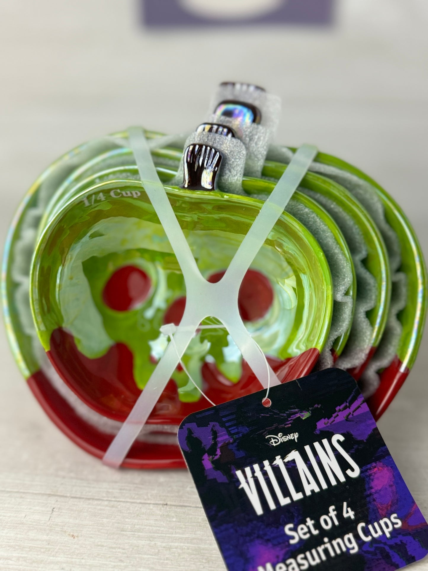 Disney Villain's Poison Apple Measuring Cups