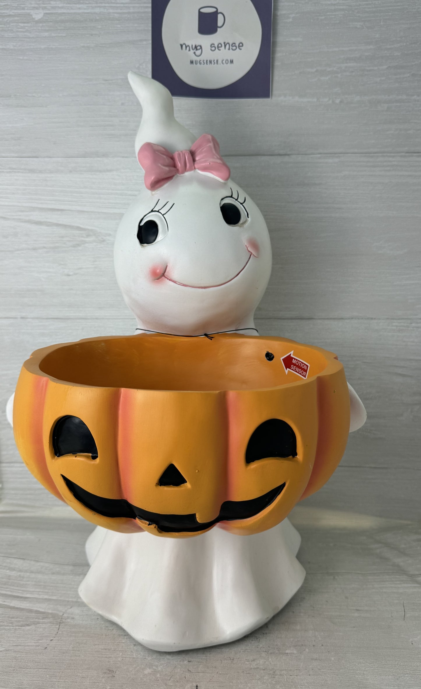 Ghost Girl Candy Dish with Motion Sensor & Sound