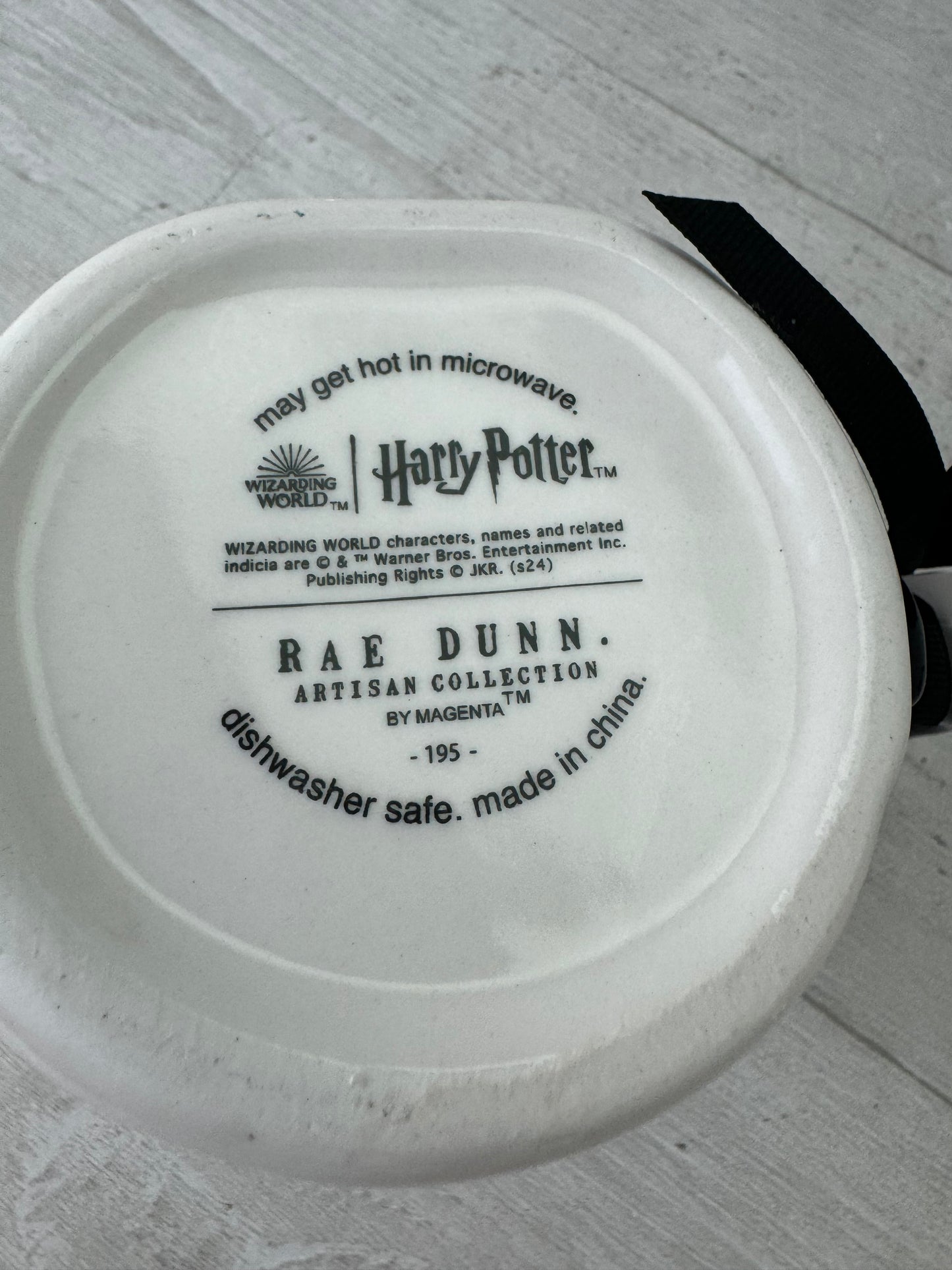 Rae Dunn Harry Potter Obliviate Mug