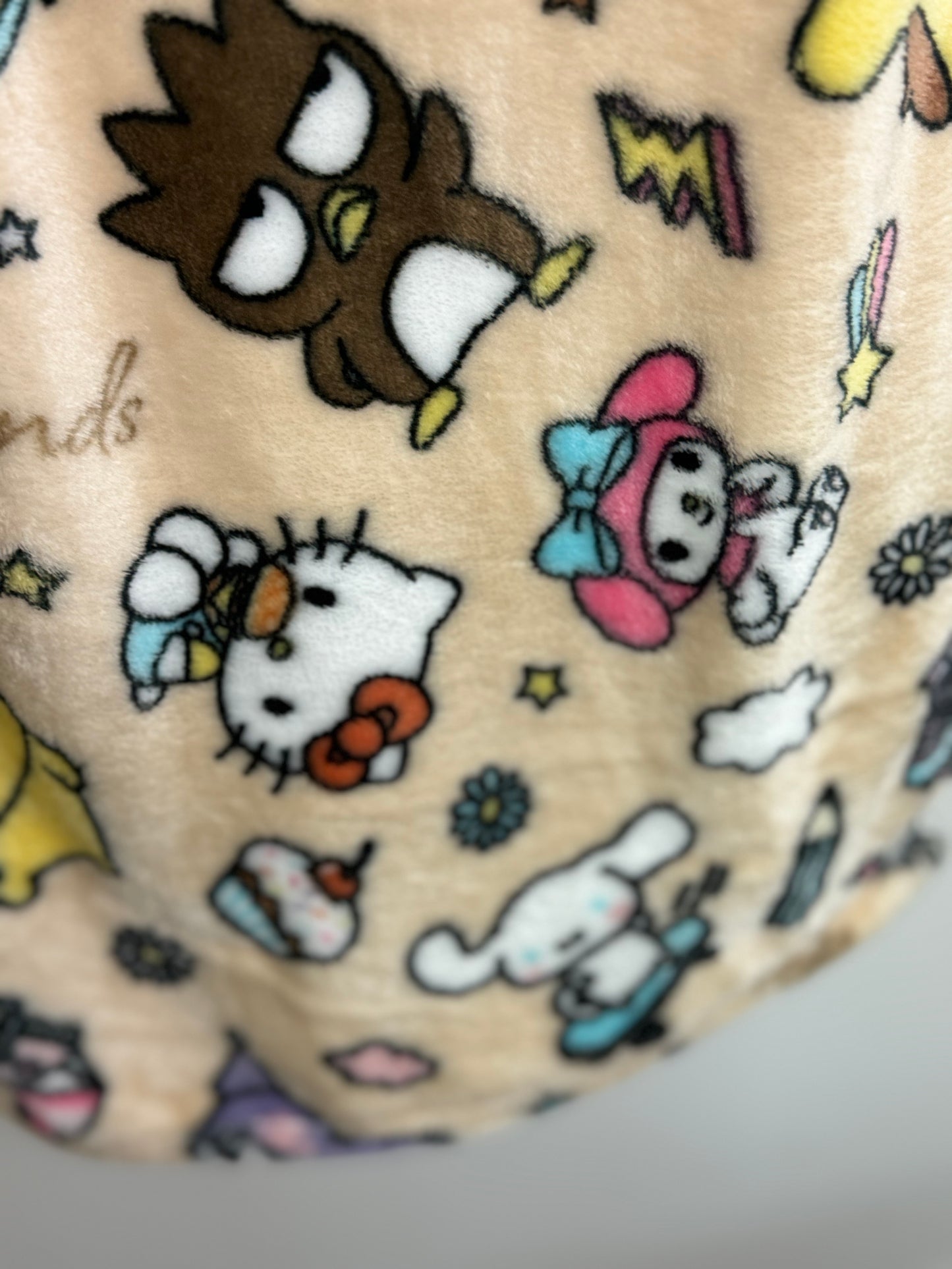 Hello Kitty and Friends Throw Blanket Cloud