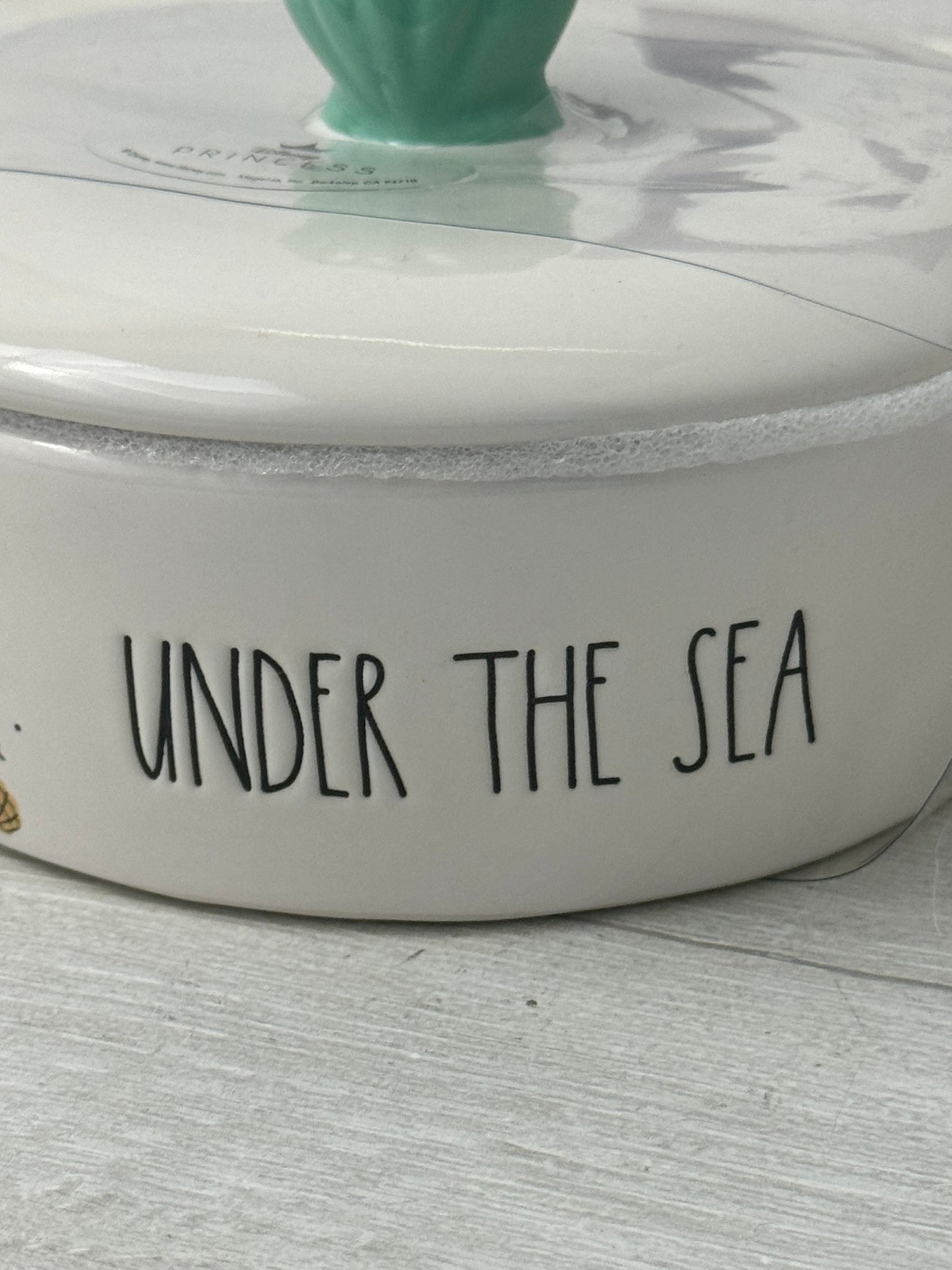 Rae Dunn Disney's Princess Under The Sea Baking Dish