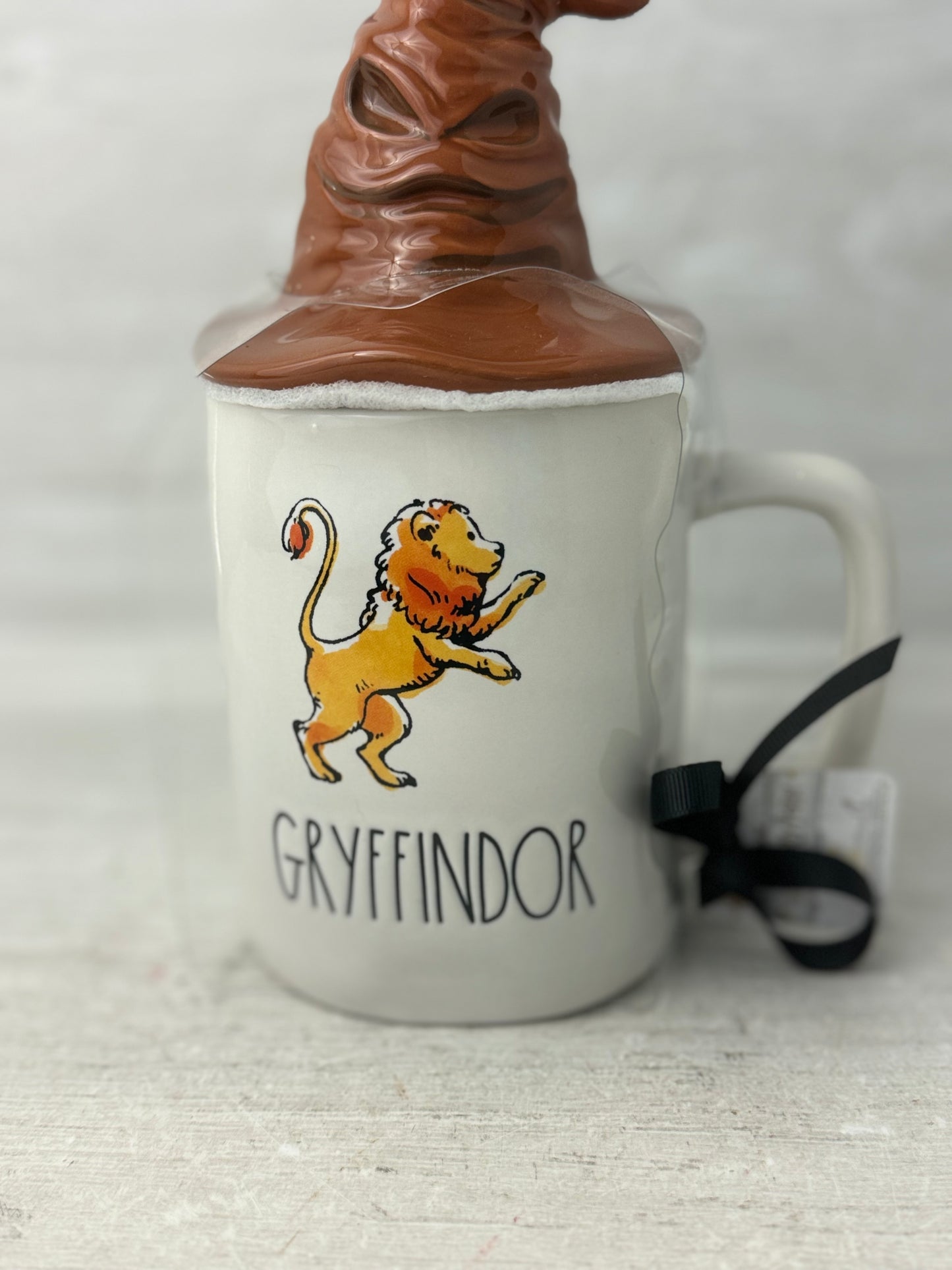 Rae Dunn Harry Potter Gryffindor Topper Mug