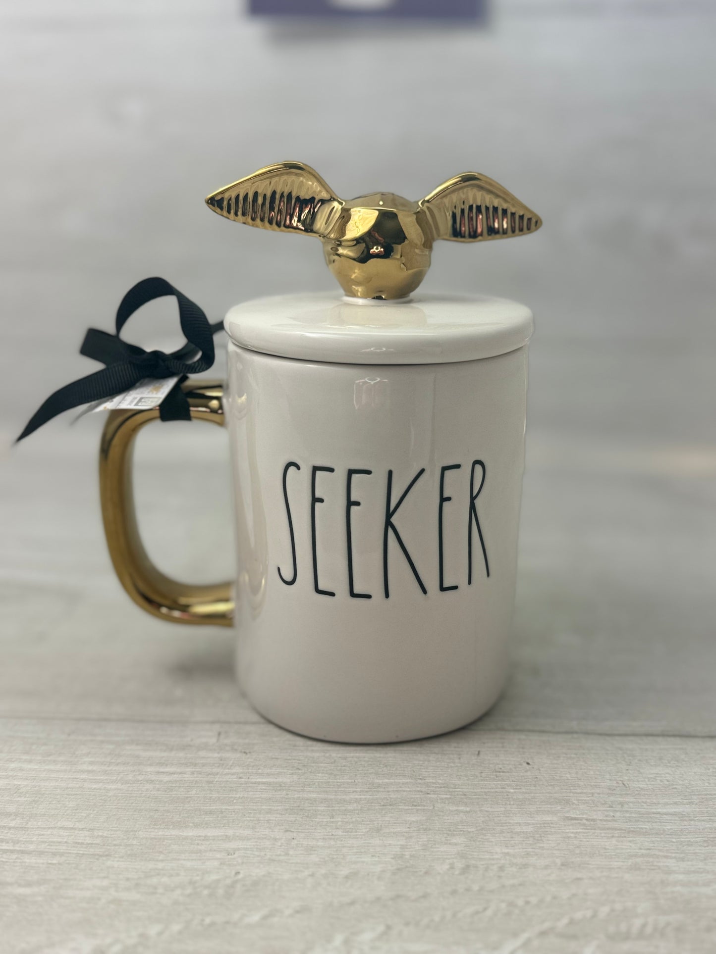 Rae Dunn Harry Potter "Seeker" Topper Mug