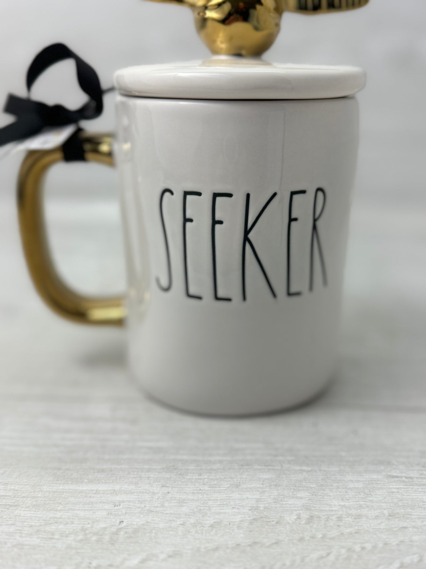 Rae Dunn Harry Potter "Seeker" Topper Mug