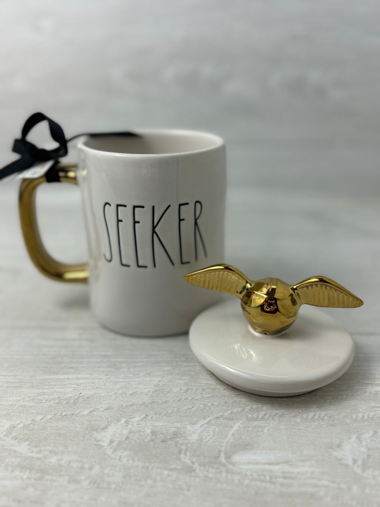 Rae Dunn Harry Potter "Seeker" Topper Mug