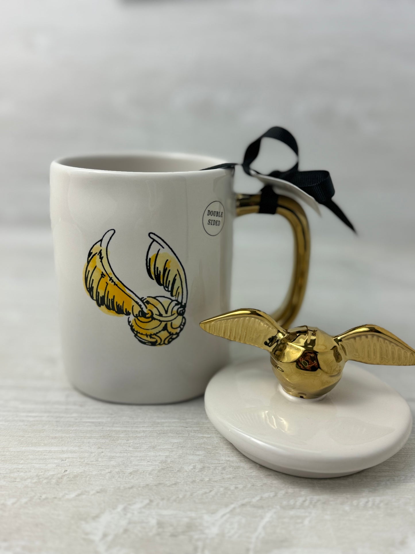 Rae Dunn Harry Potter "Seeker" Topper Mug