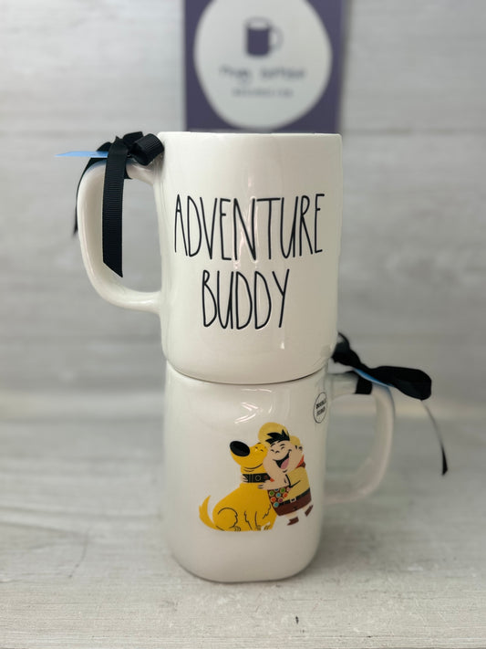 Rae Dunn Up "Adventure Buddy" Mug