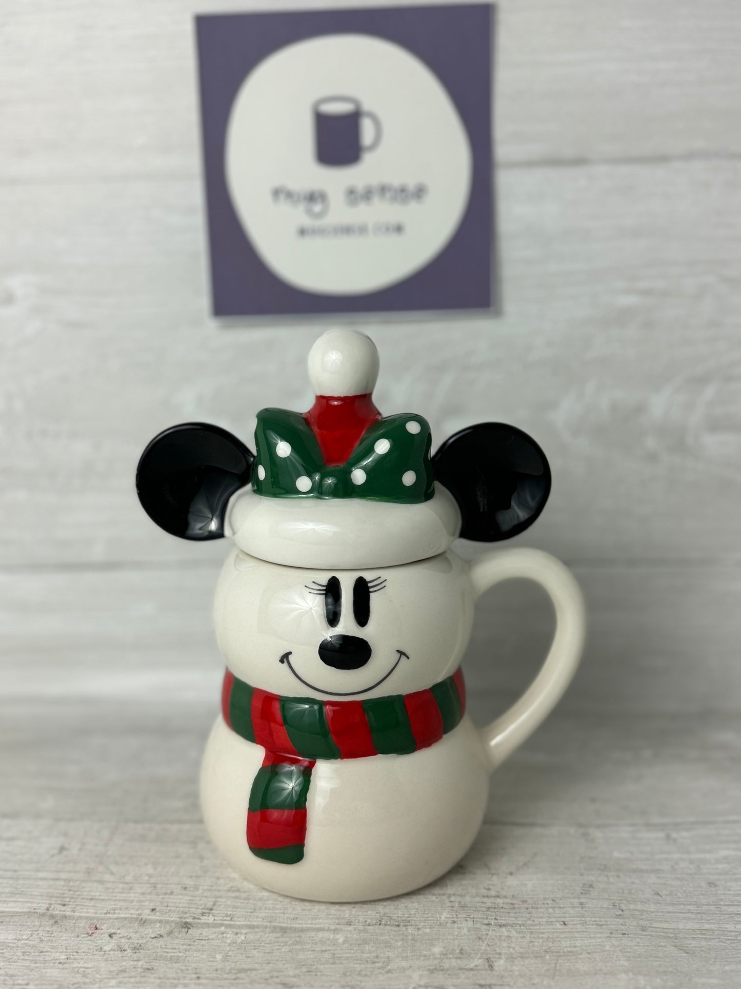 Disney's Minnie Mouse Christmas Mug Topper